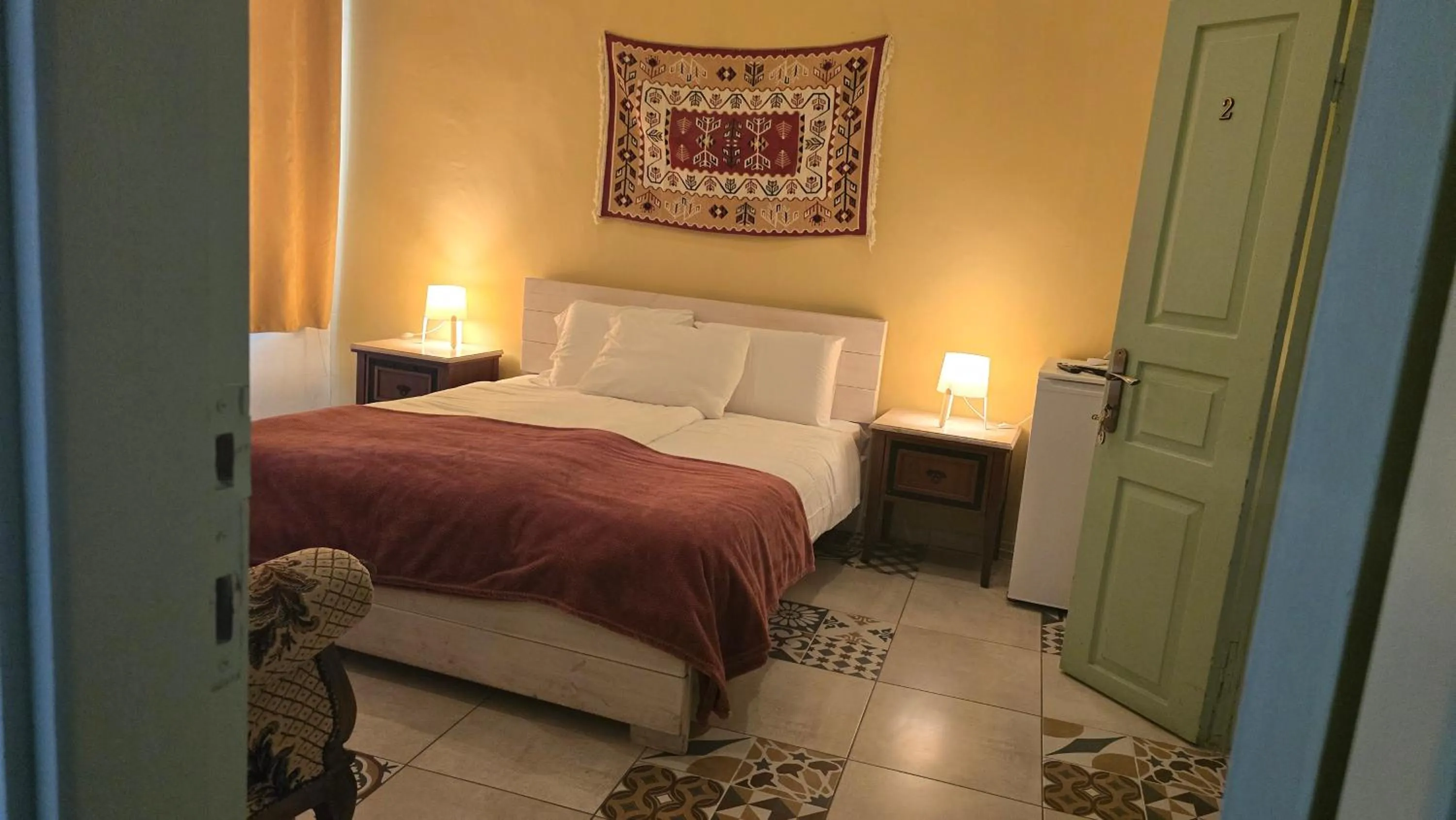 Bed in Al Bishara Guest House