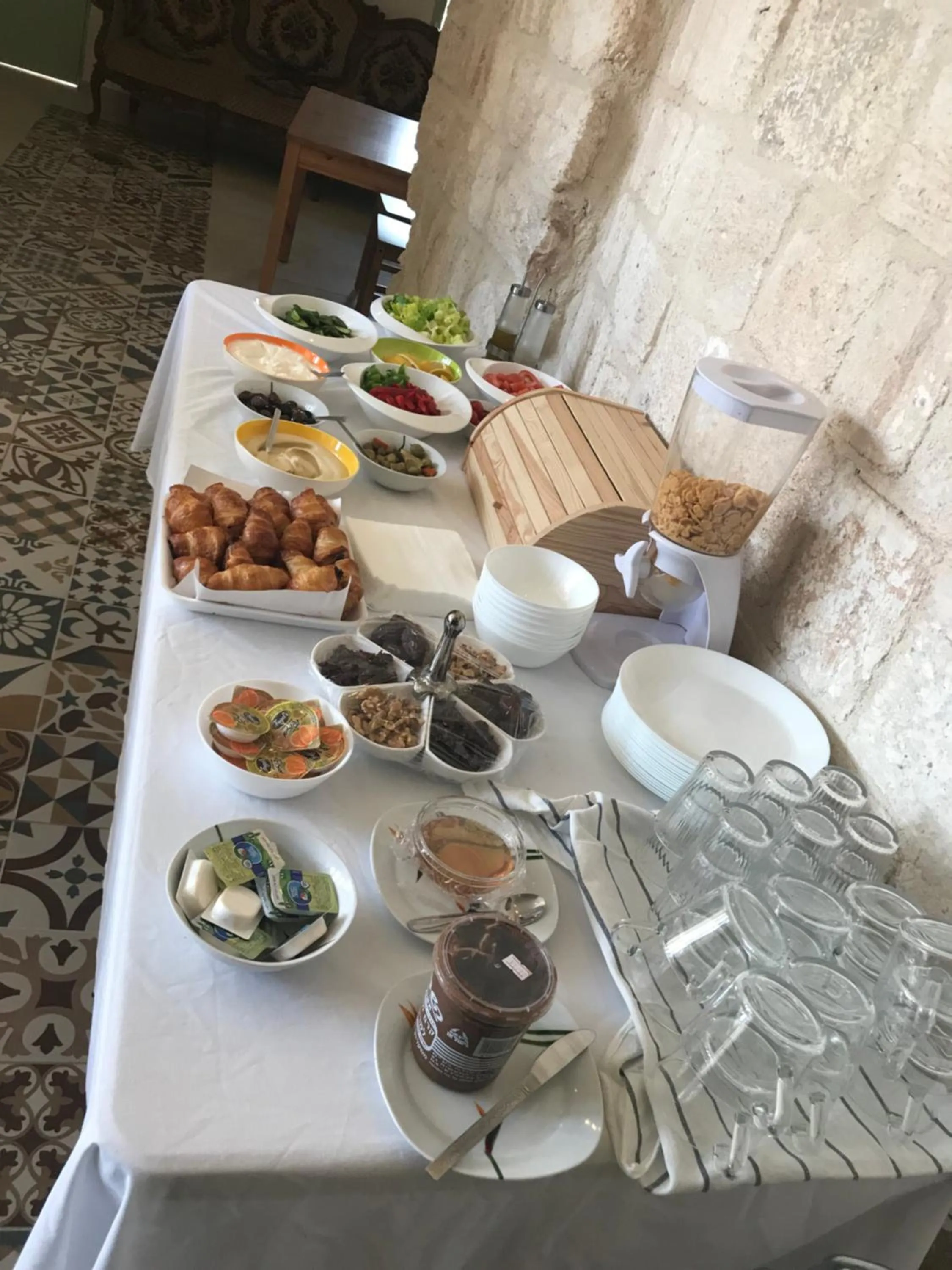 Breakfast in Al Bishara Guest House