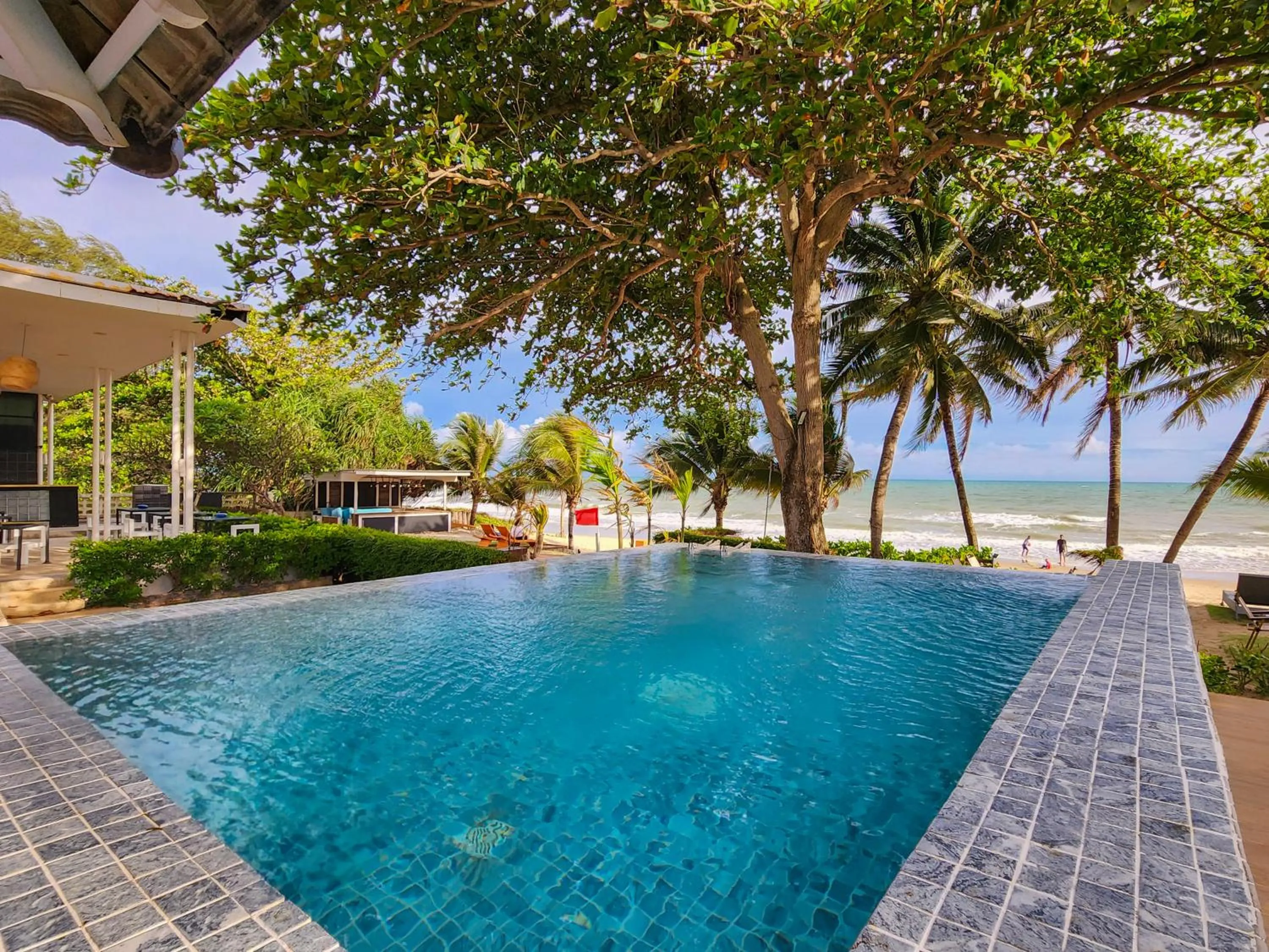Pool view in Bandara On Sea, Rayong