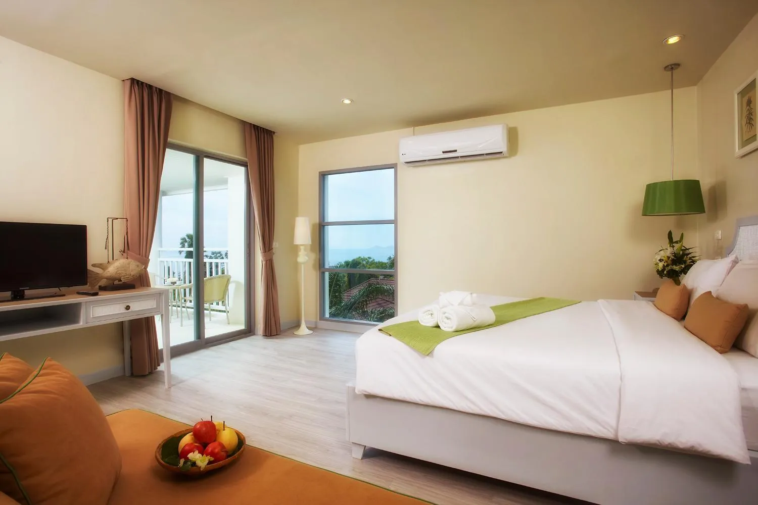 Bedroom, Bed in Bandara On Sea, Rayong