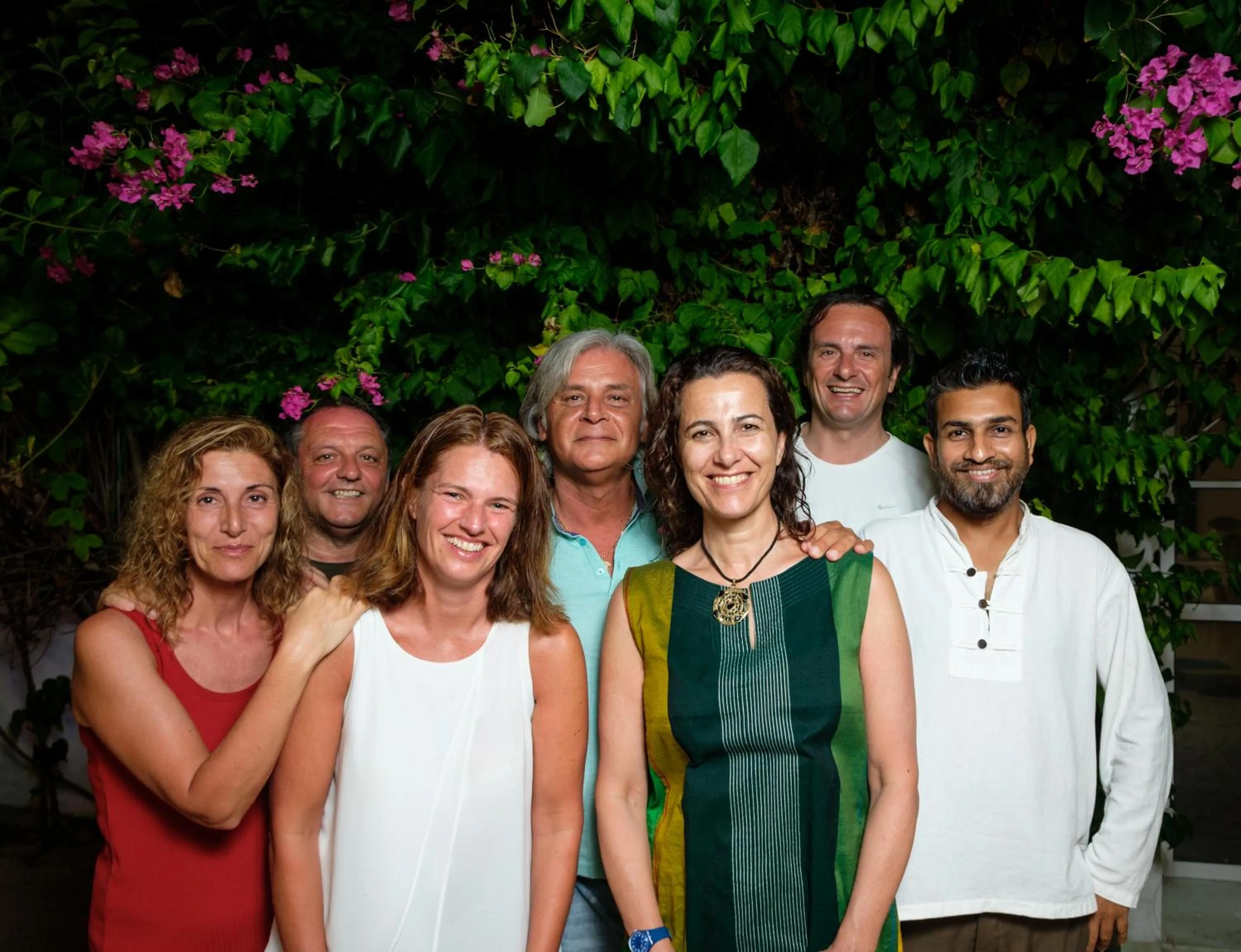 group of guests in Athiriveli