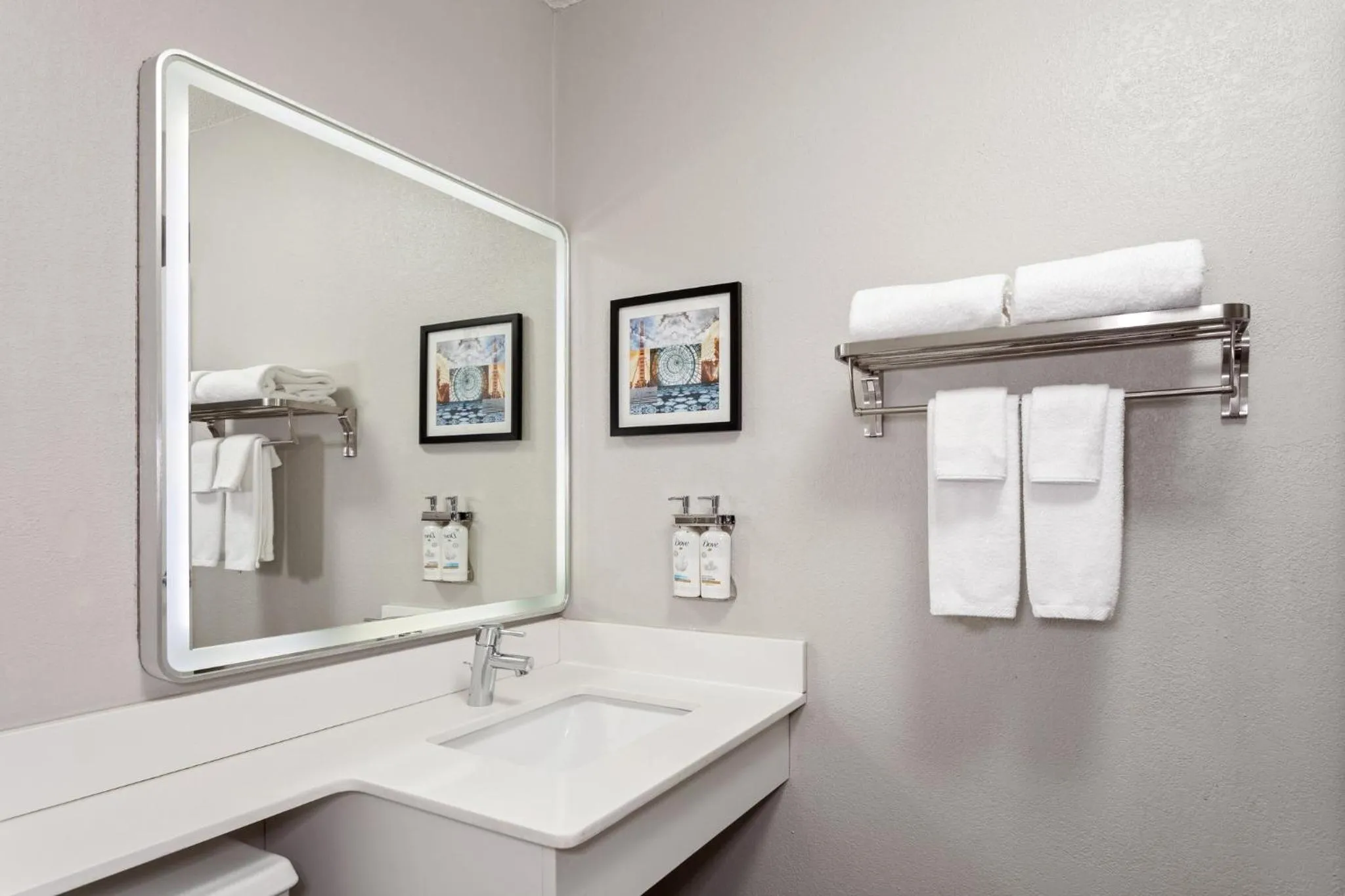 Bathroom in Holiday Inn Chicago/Oak Brook by IHG