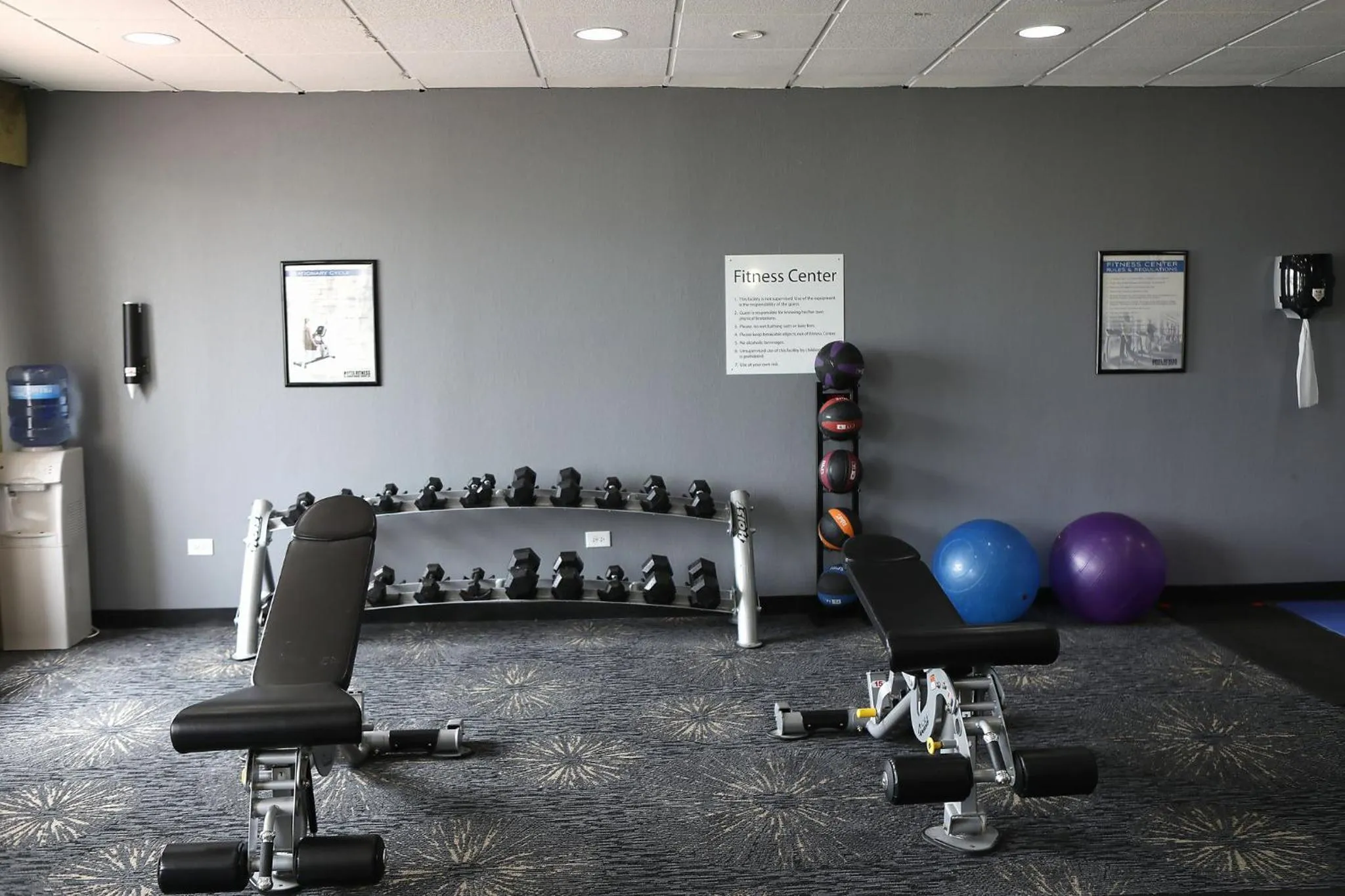 Fitness centre/facilities in Holiday Inn Chicago/Oak Brook by IHG