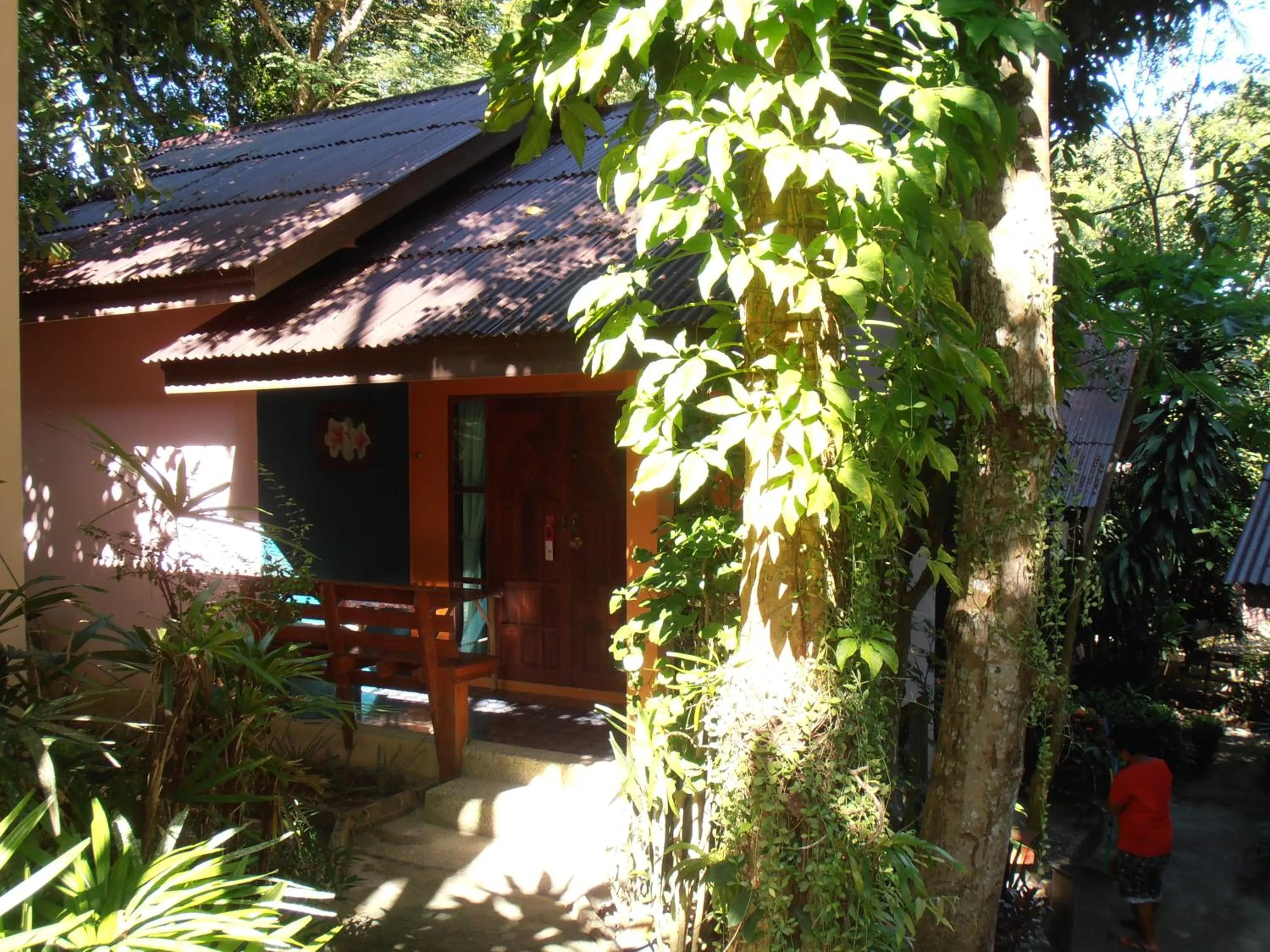 Facade/entrance in Aonang Green Park Bungalow