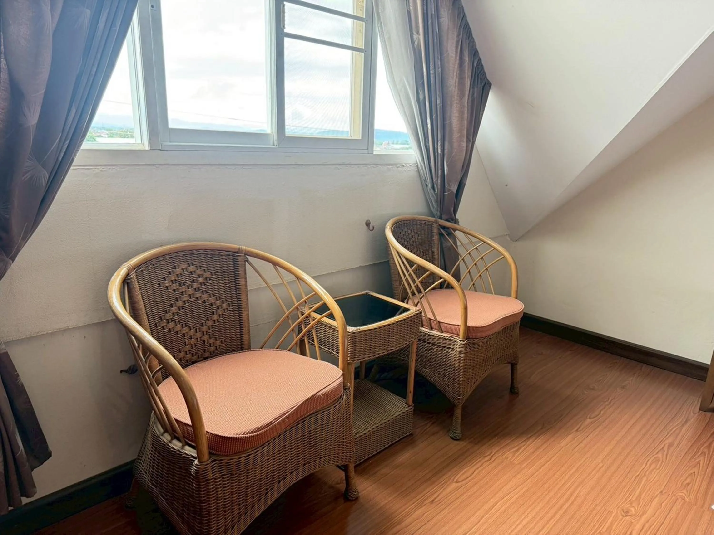 Seating area in Maekhong Delta Boutique Hotel