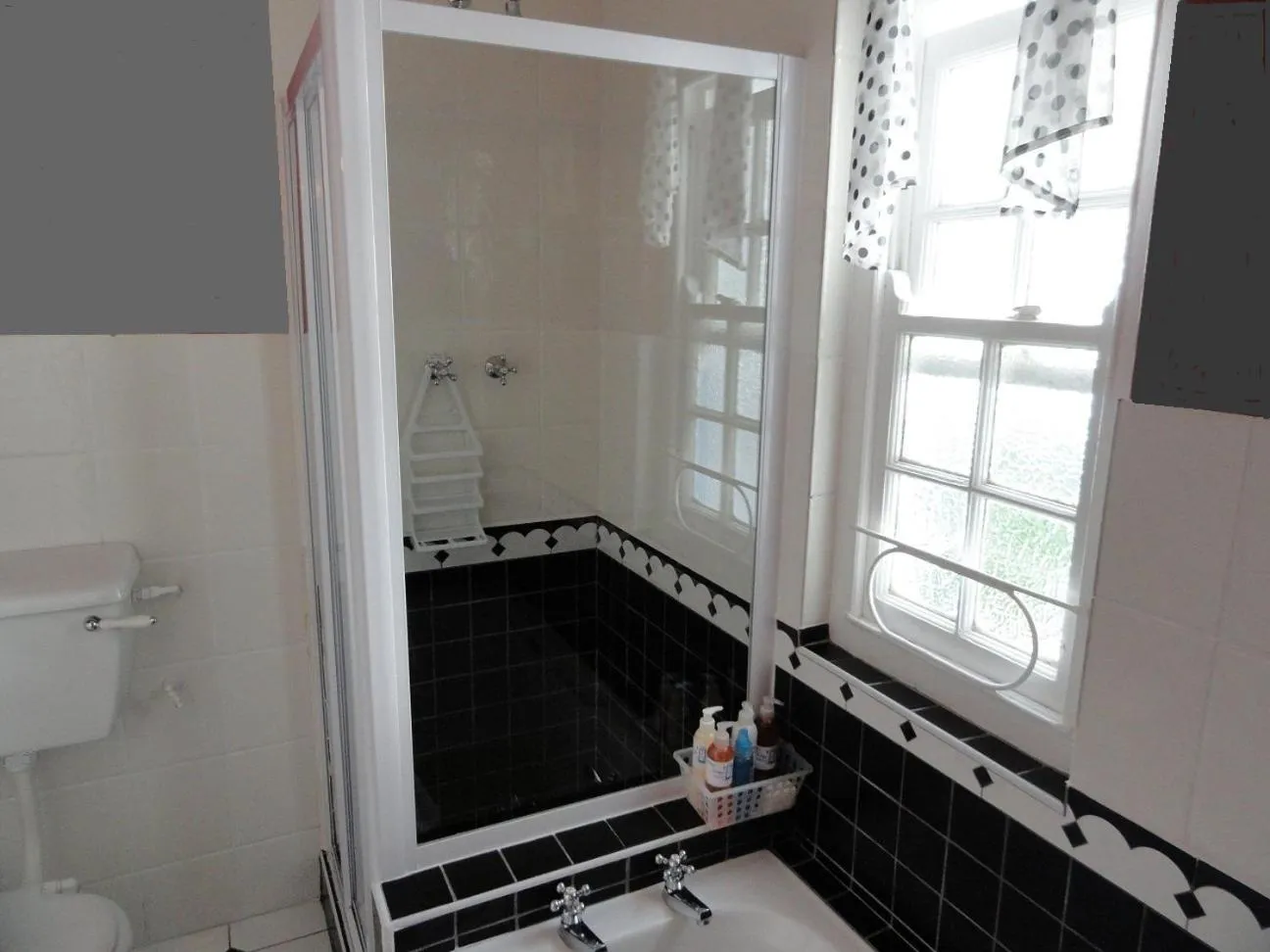 Shower in Eastbury Cottage