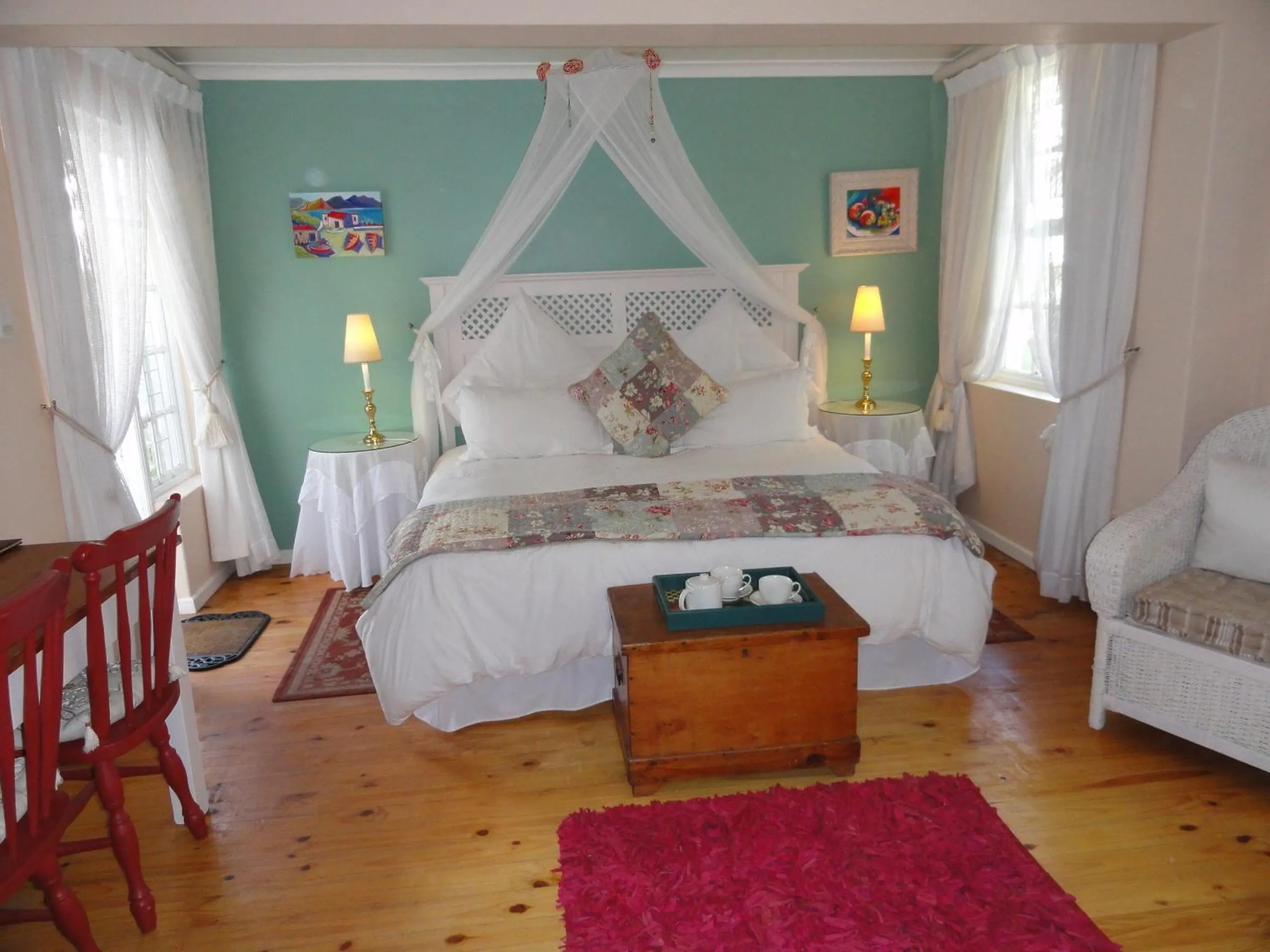 Bed in Eastbury Cottage