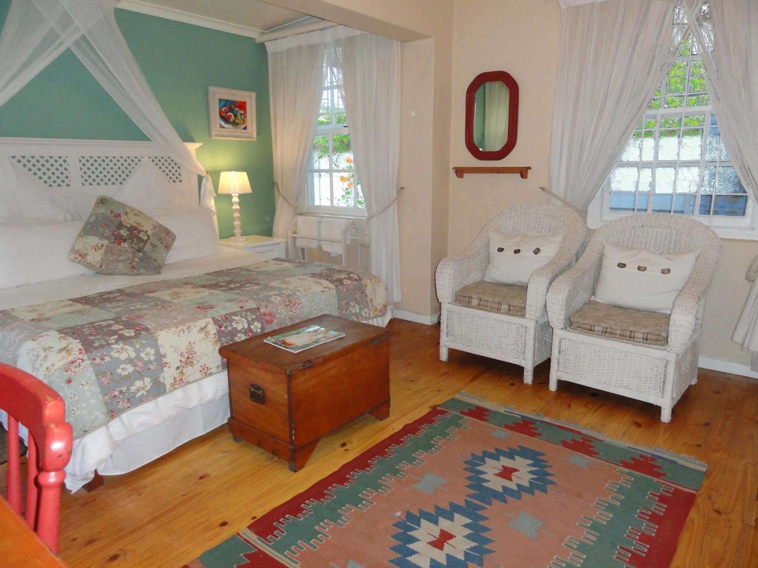 Bed in Eastbury Cottage