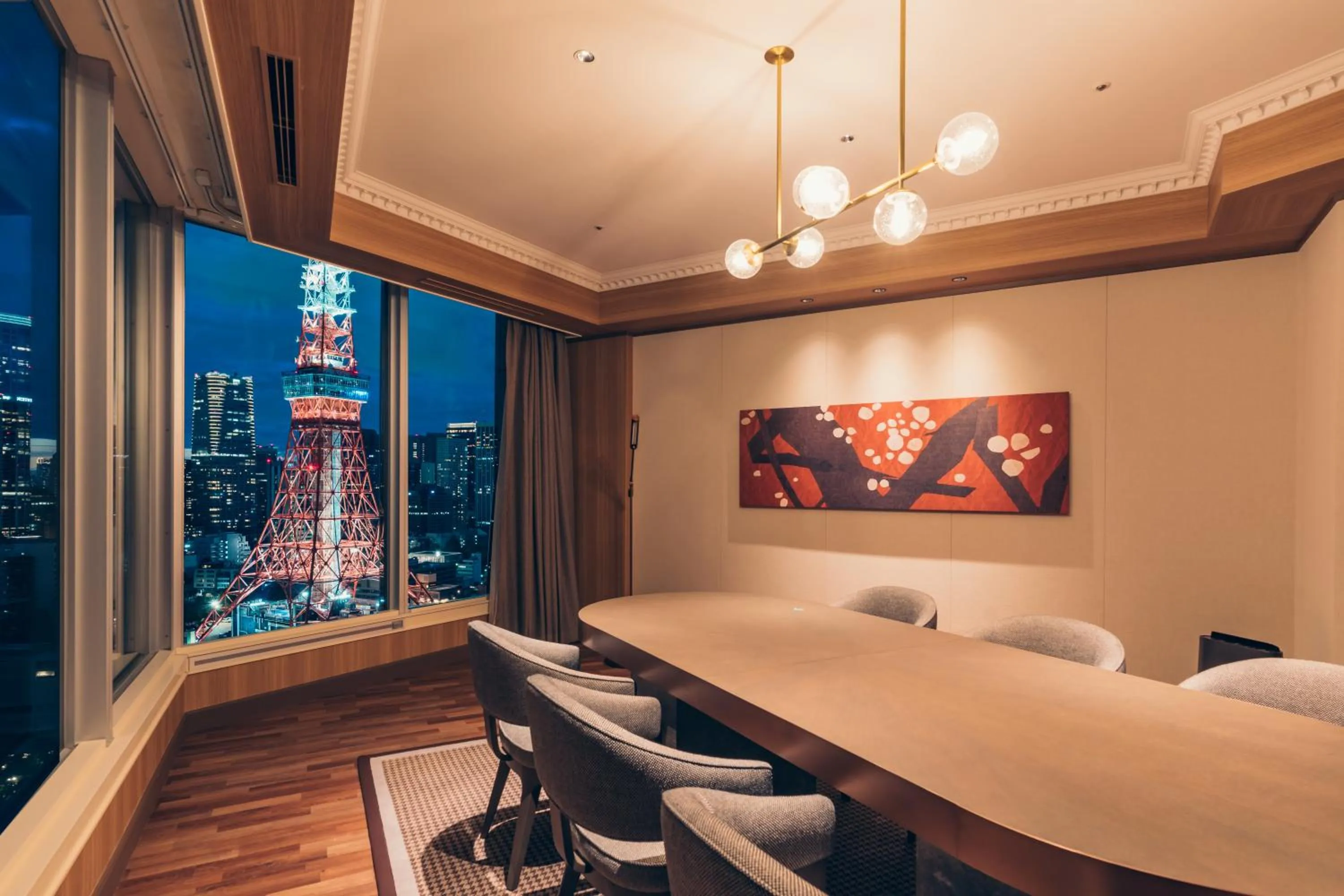 Living room in The Prince Park Tower Tokyo - Preferred Hotels & Resorts, LVX Collection