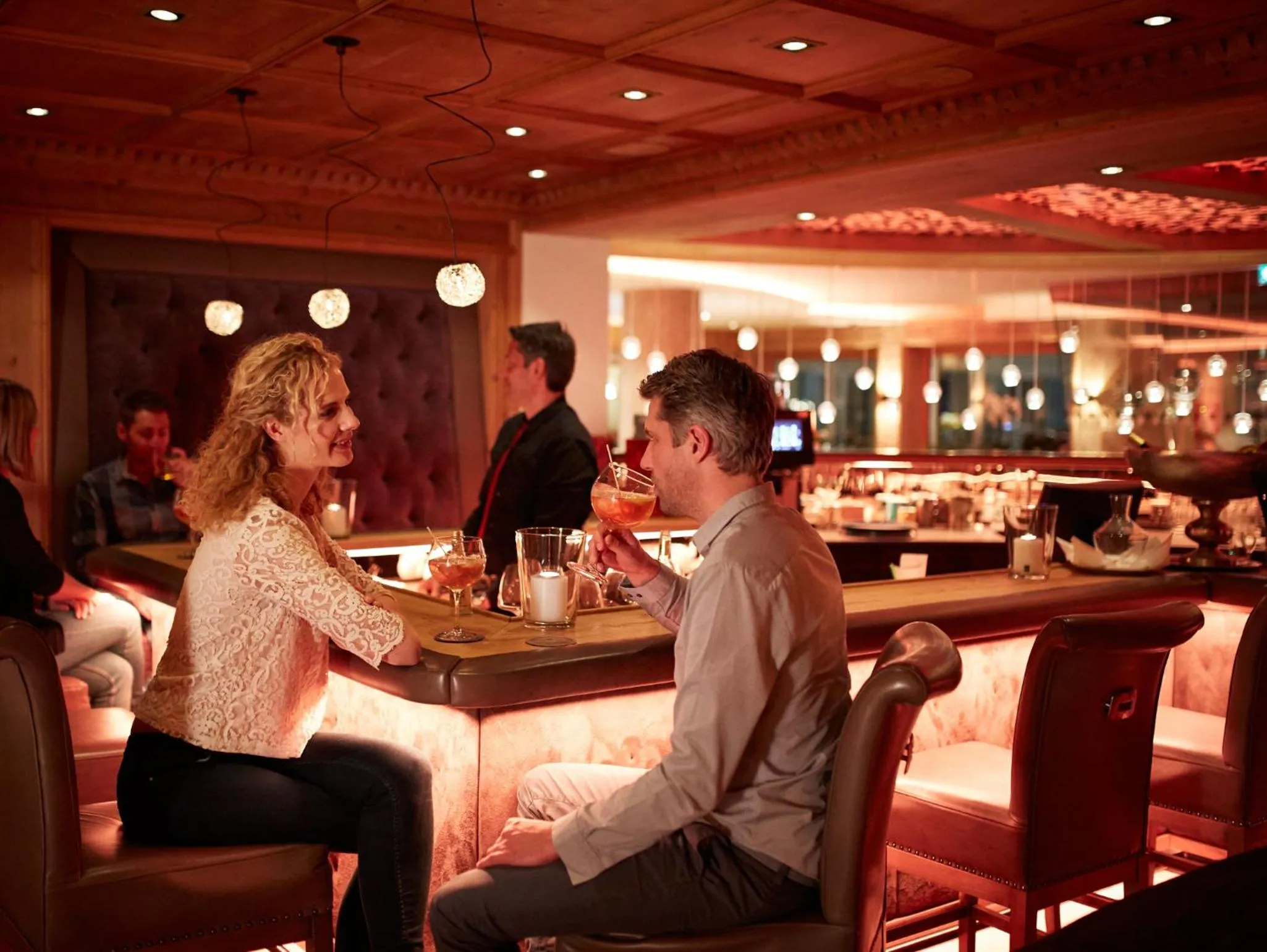 Lounge or bar in Hotel Auriga