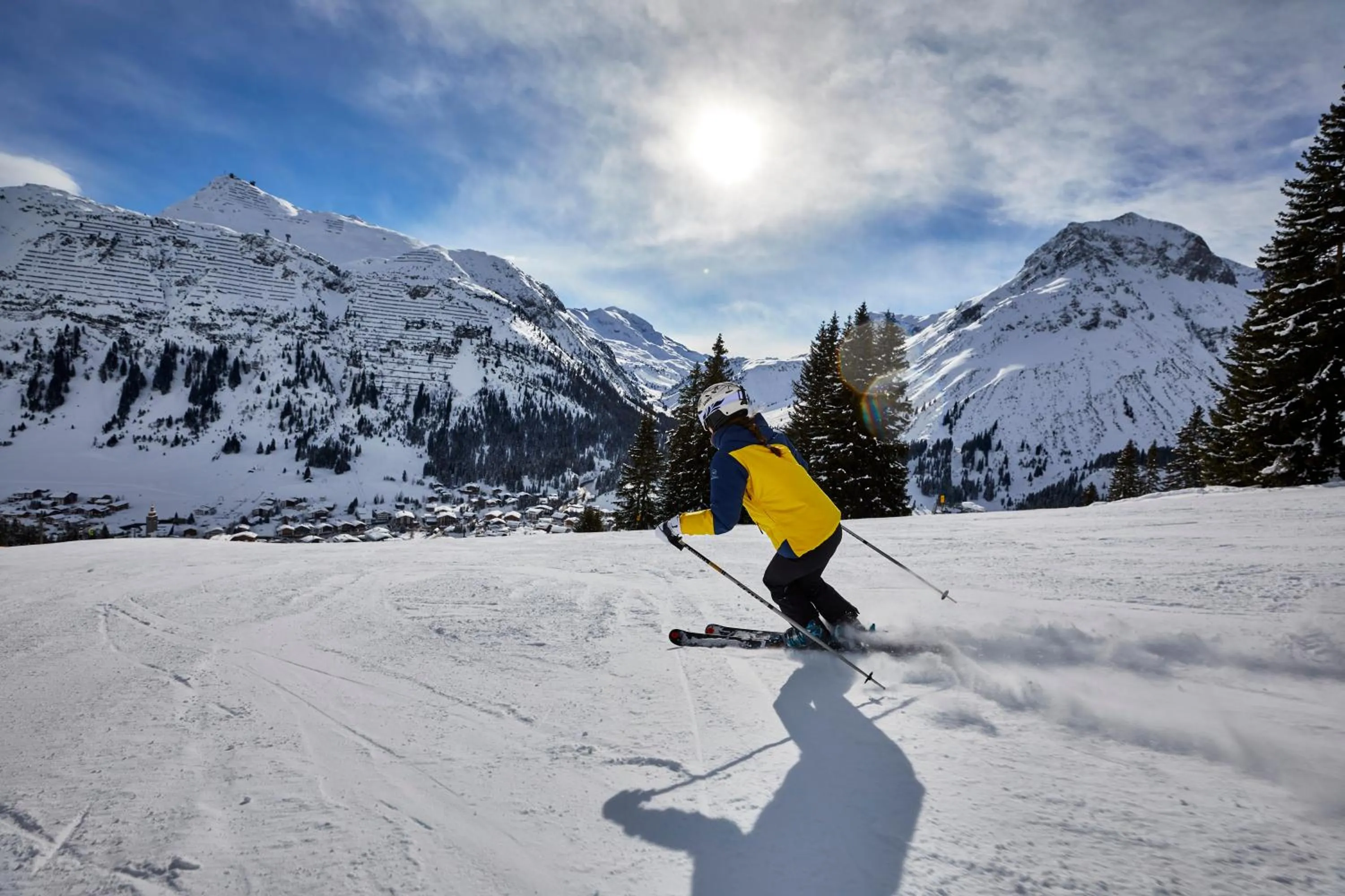 Skiing in Hotel Auriga