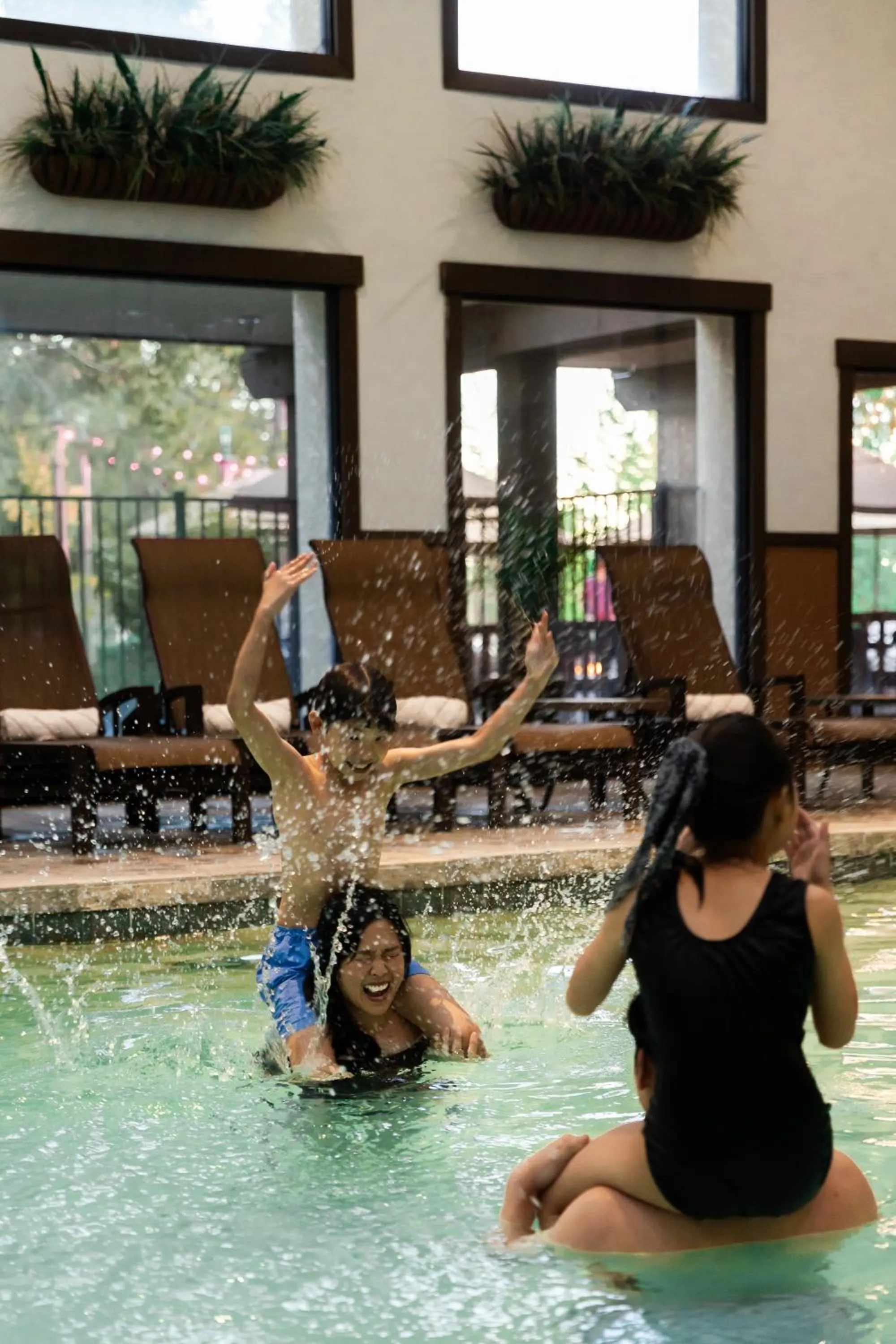 Swimming pool in Tenaya at Yosemite