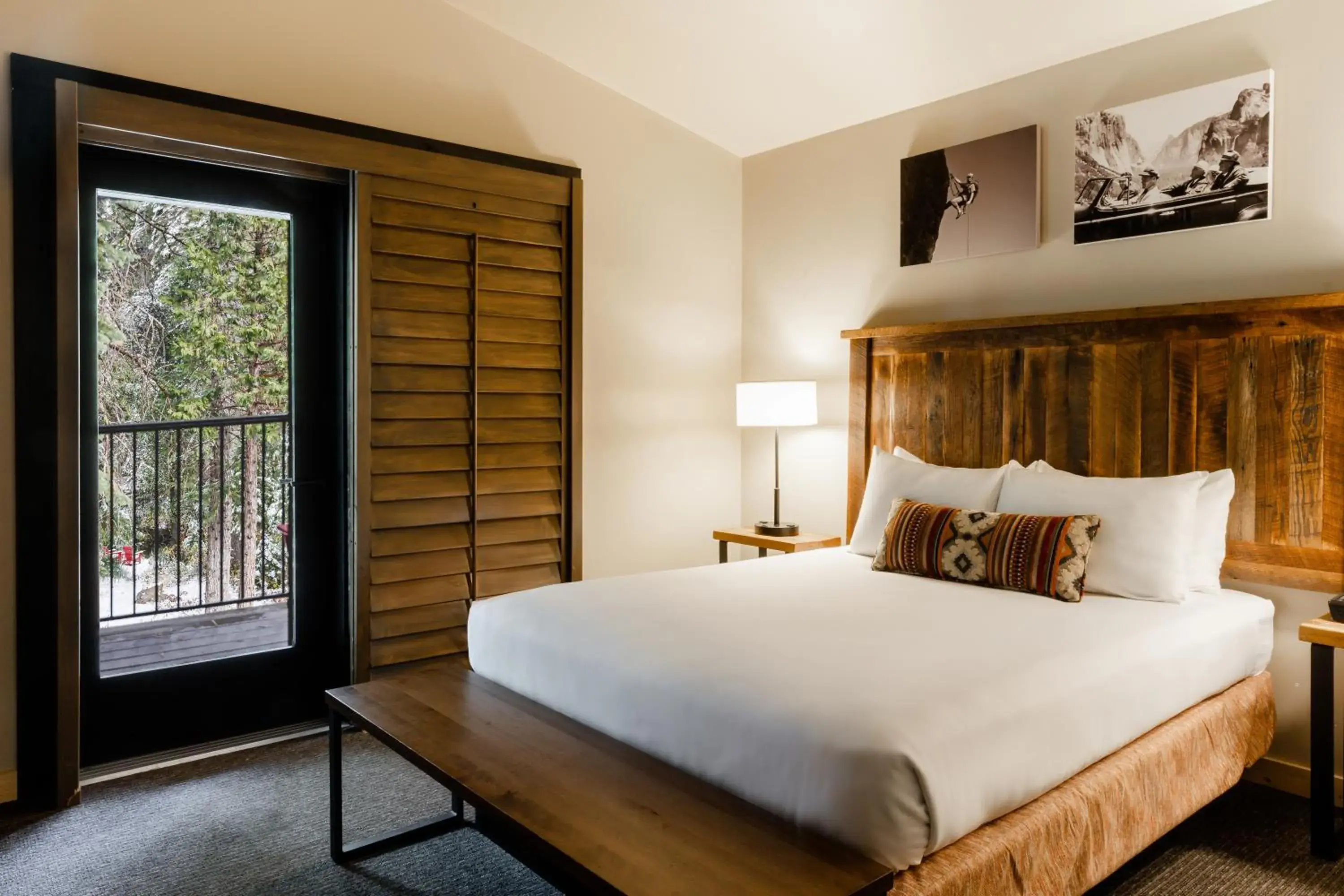 Premium Explorer Cabin One King Bed & One Queen Bed in Tenaya at Yosemite Premium Explorer Cabin One King Bed & One Queen Bed in Tenaya at Yosemite