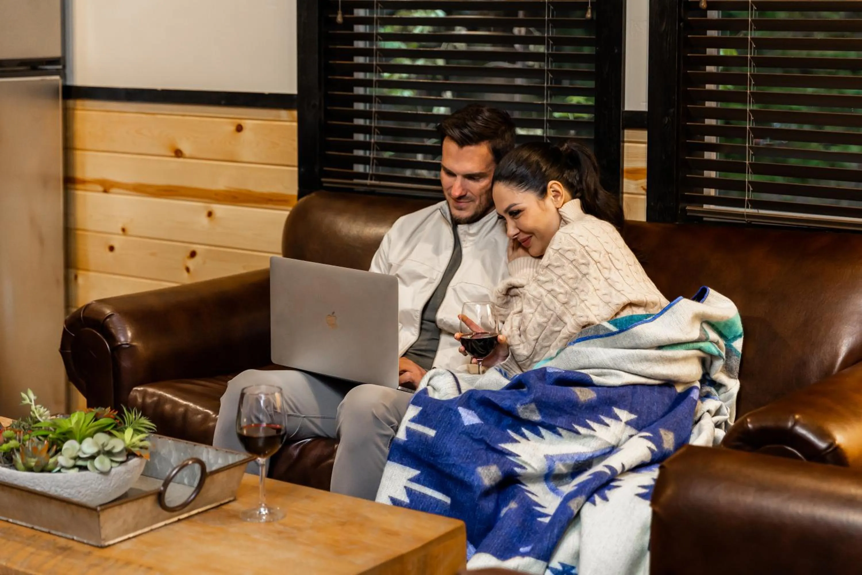 Living room in Tenaya at Yosemite