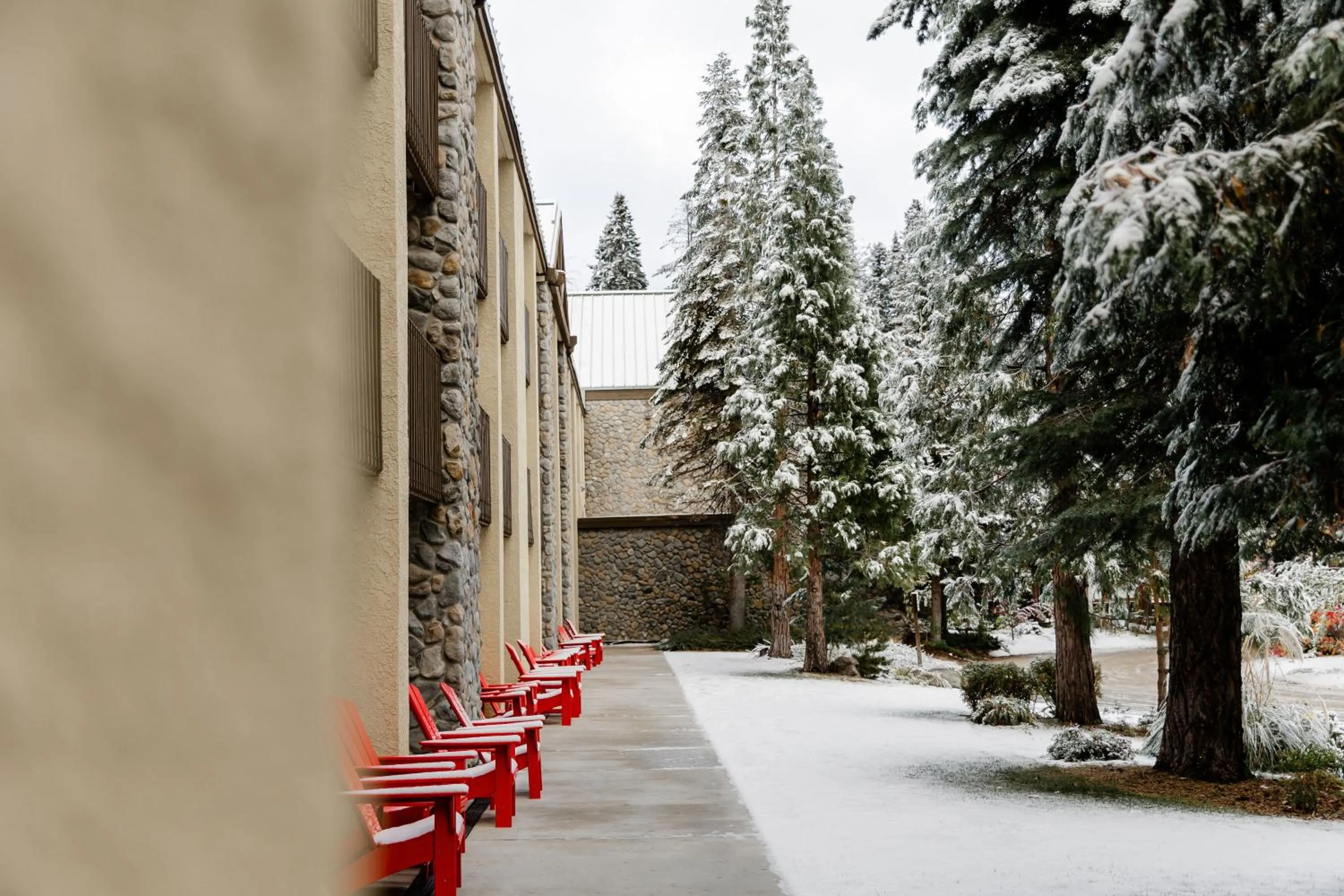Patio in Tenaya at Yosemite