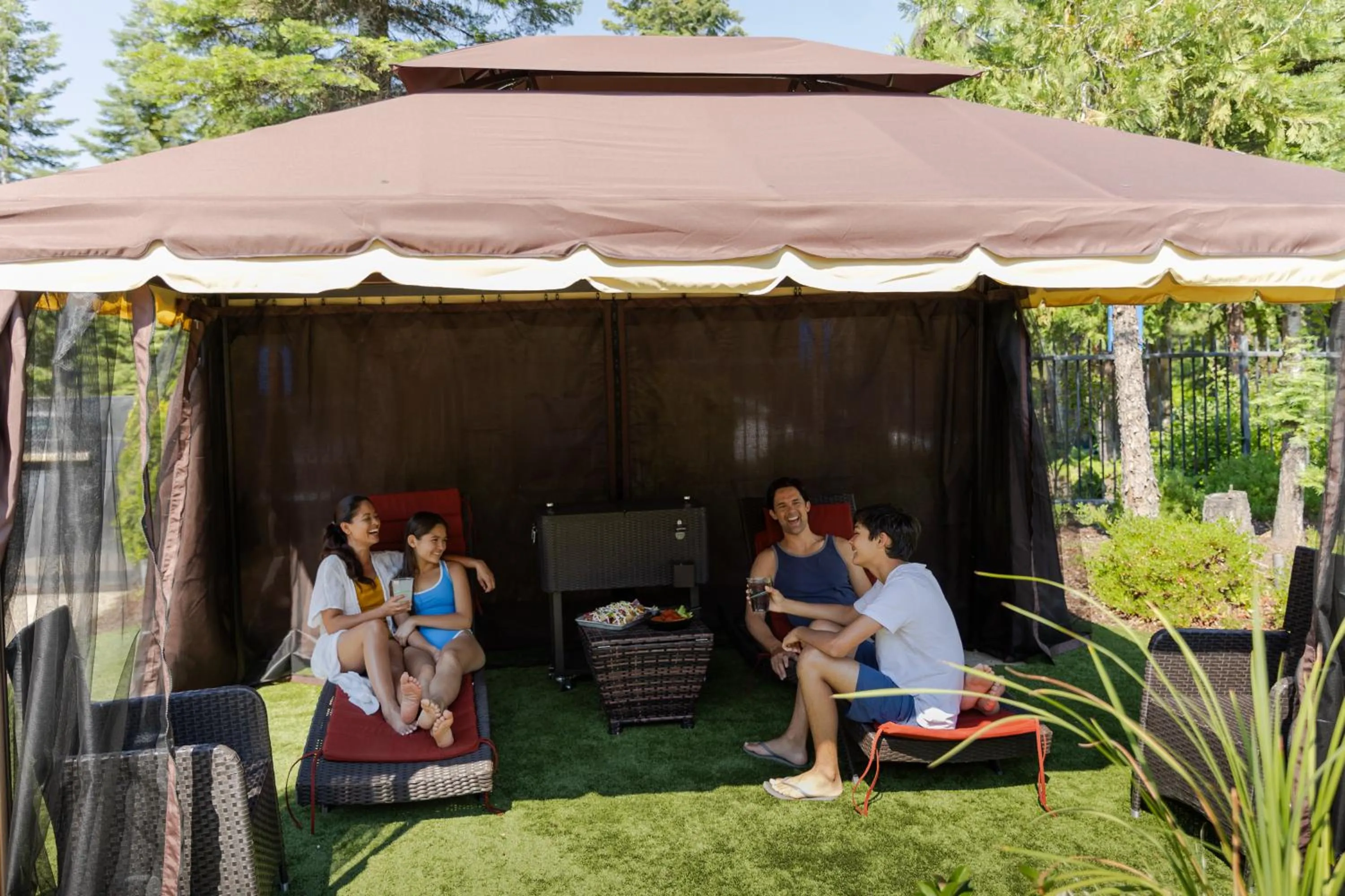 Swimming pool in Tenaya at Yosemite