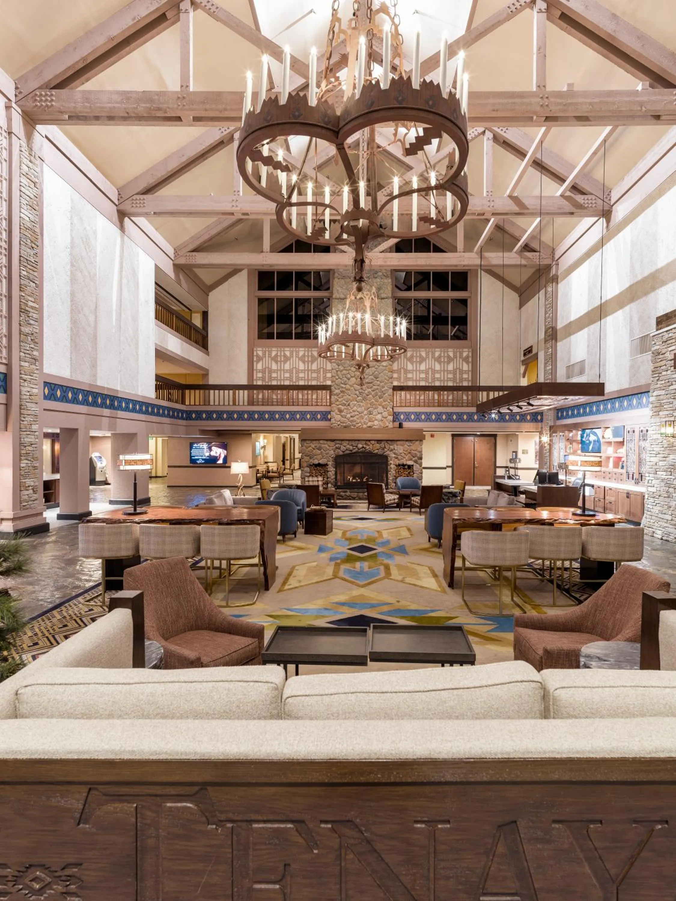 Lobby or reception in Tenaya at Yosemite