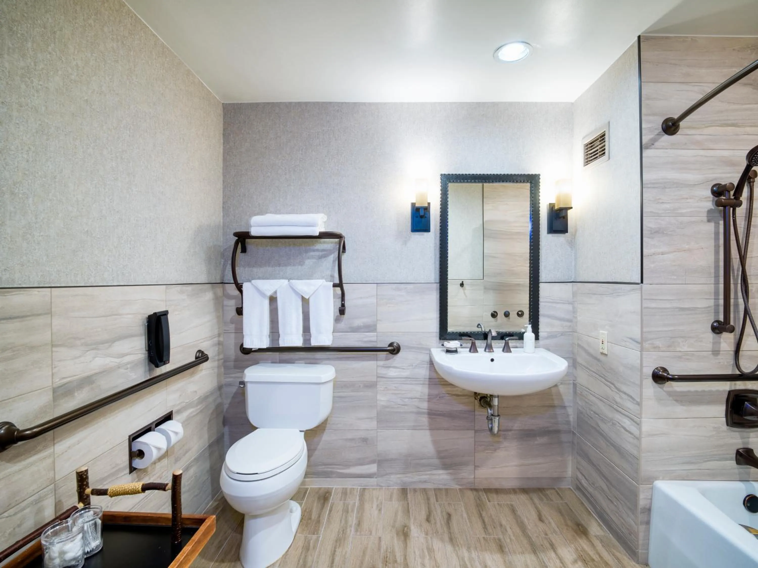 Bathroom in Tenaya at Yosemite