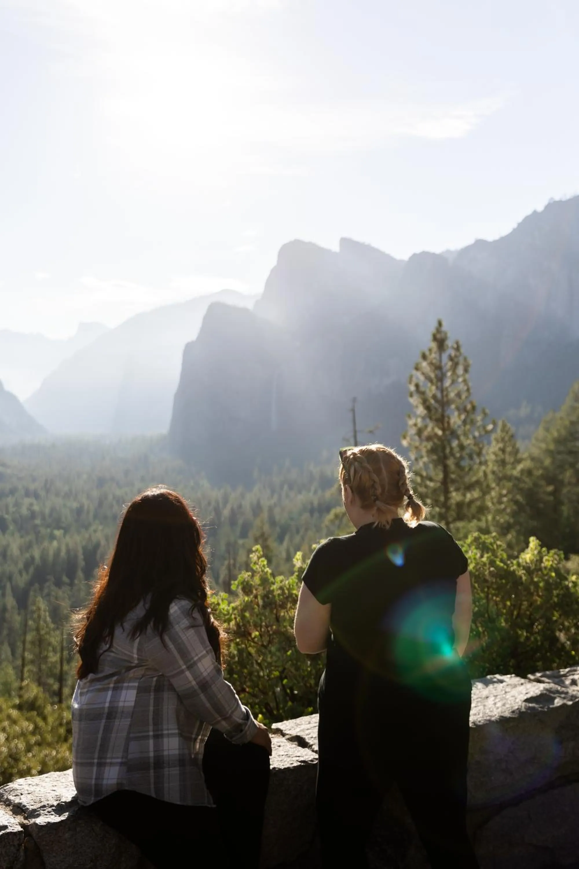 Hiking in Tenaya at Yosemite