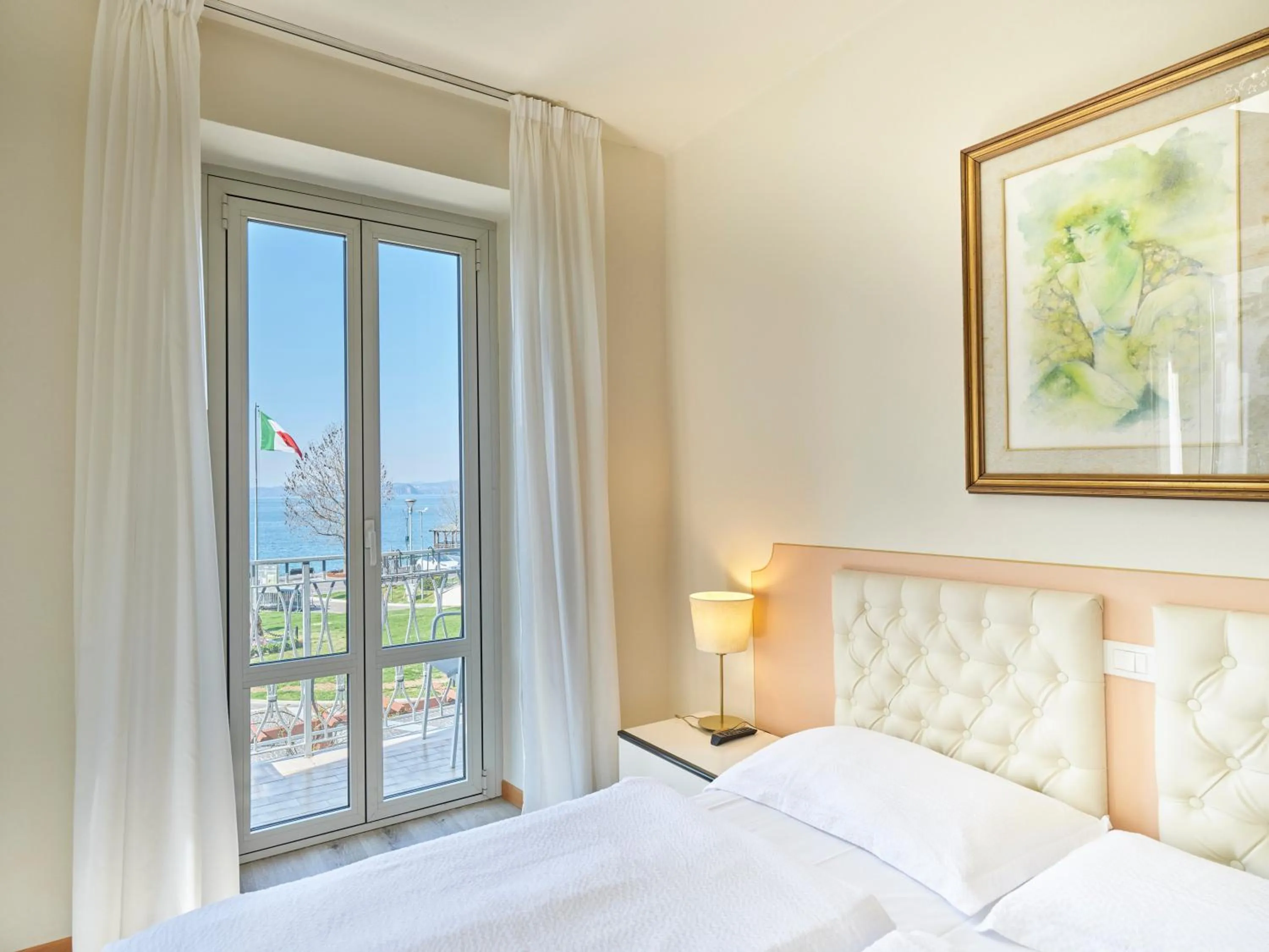 Bed in Hotel San Marco