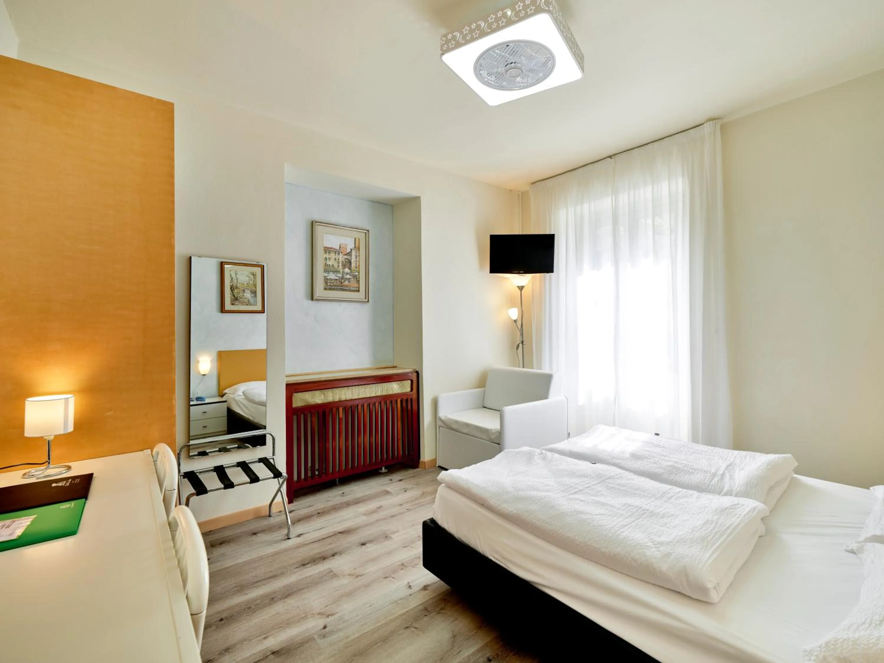 Bed in Hotel San Marco