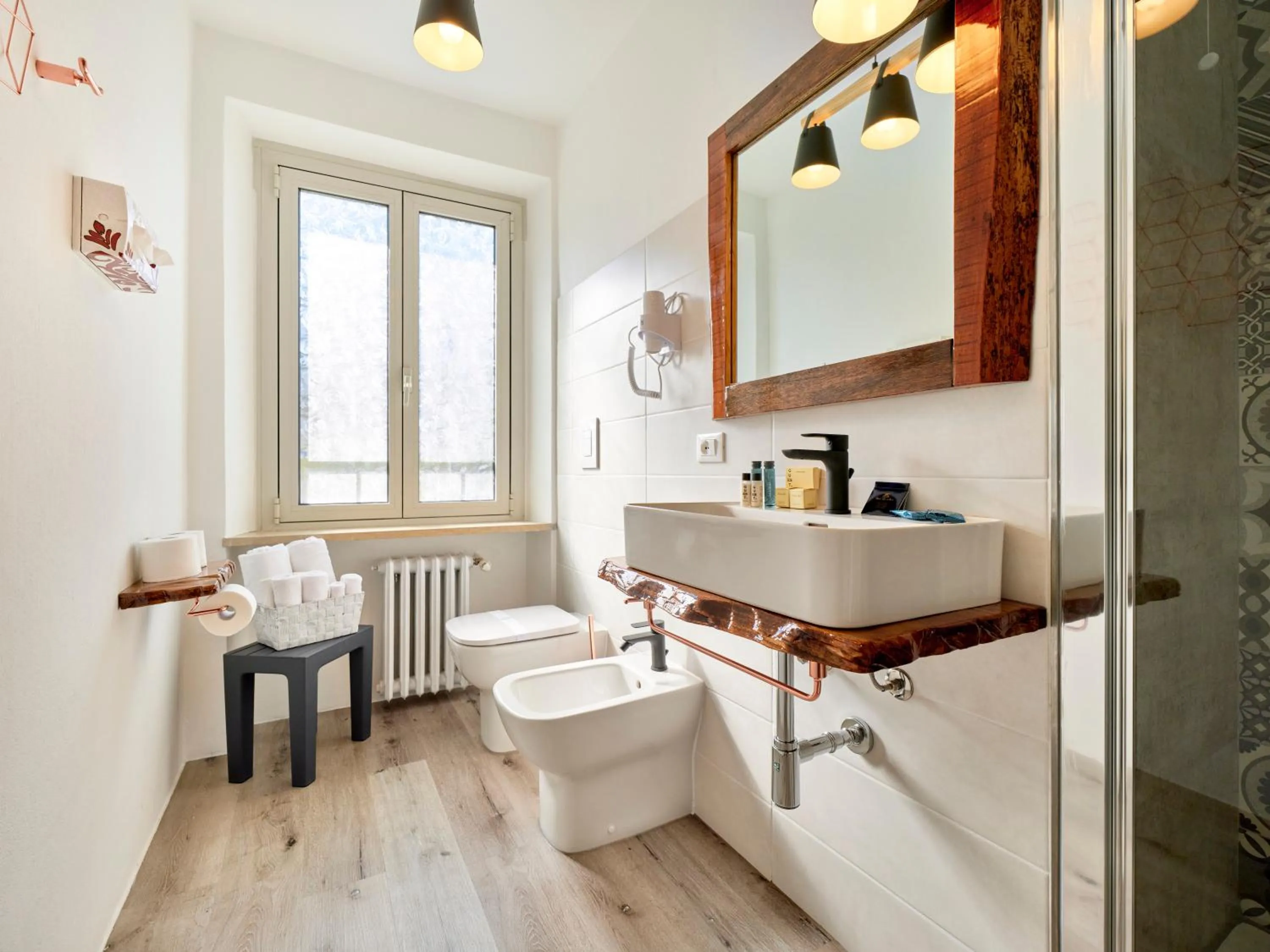 Bathroom in Hotel San Marco