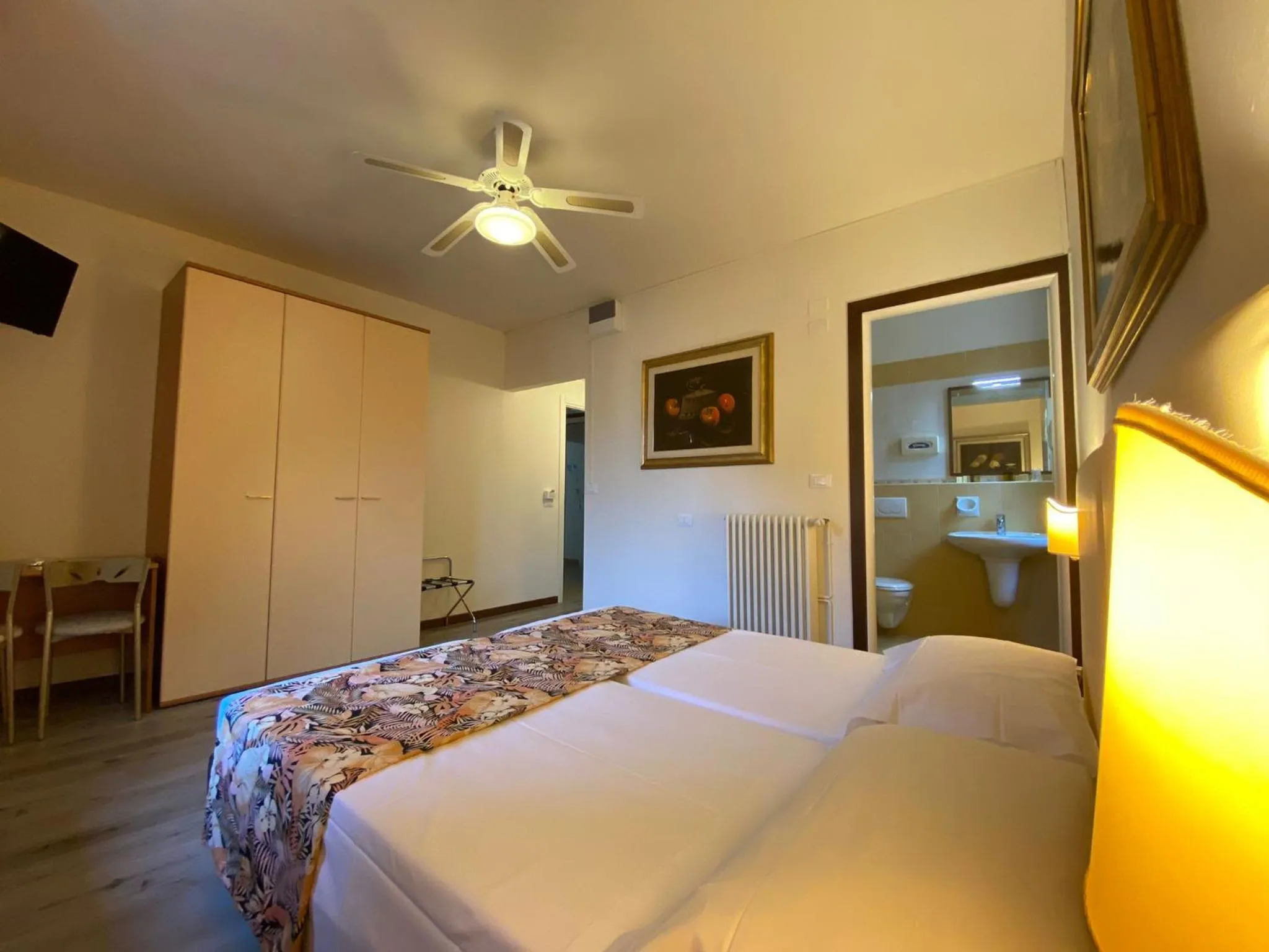 Bed in Hotel San Marco