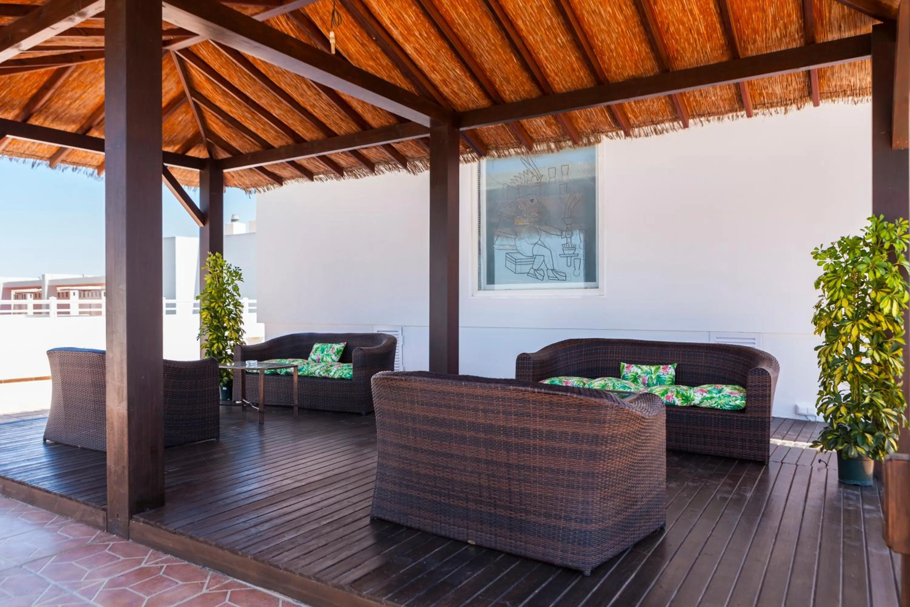 Balcony/Terrace in Apartamentos Mexico