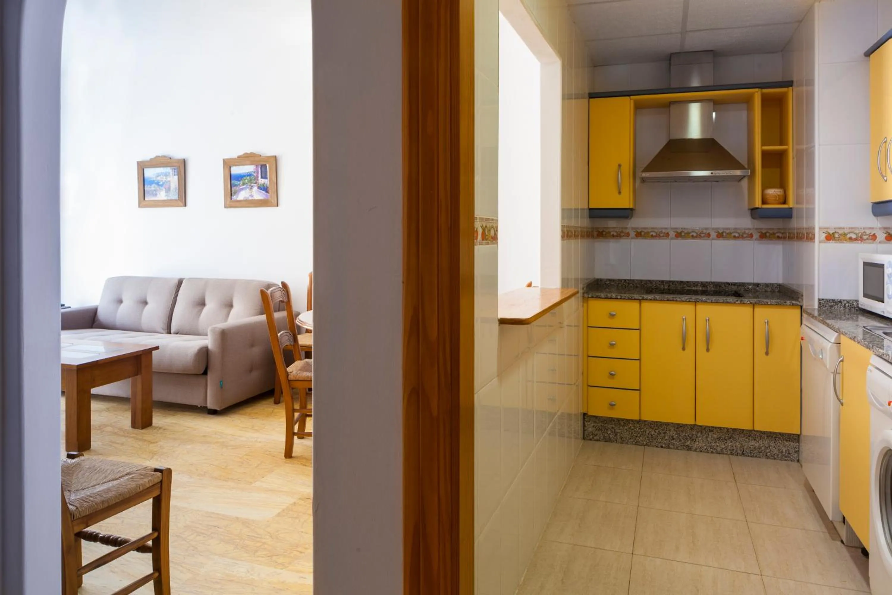 Kitchen or kitchenette in Apartamentos Mexico