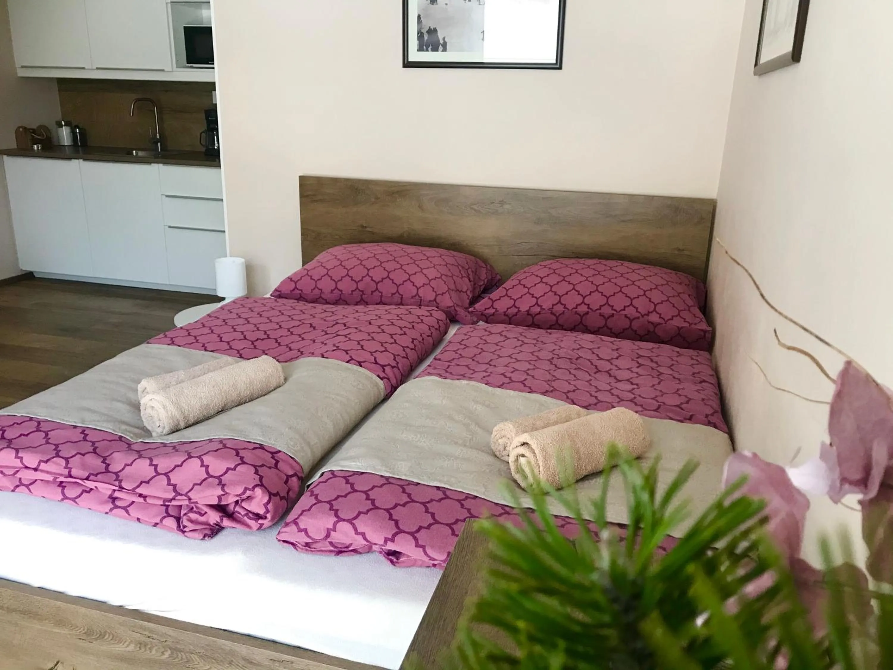 Bed in Apartmány Gryf Harrachov