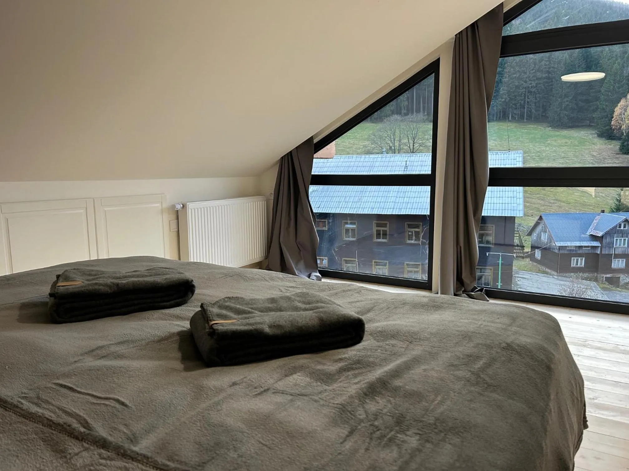 Bed in Apartmány Gryf Harrachov