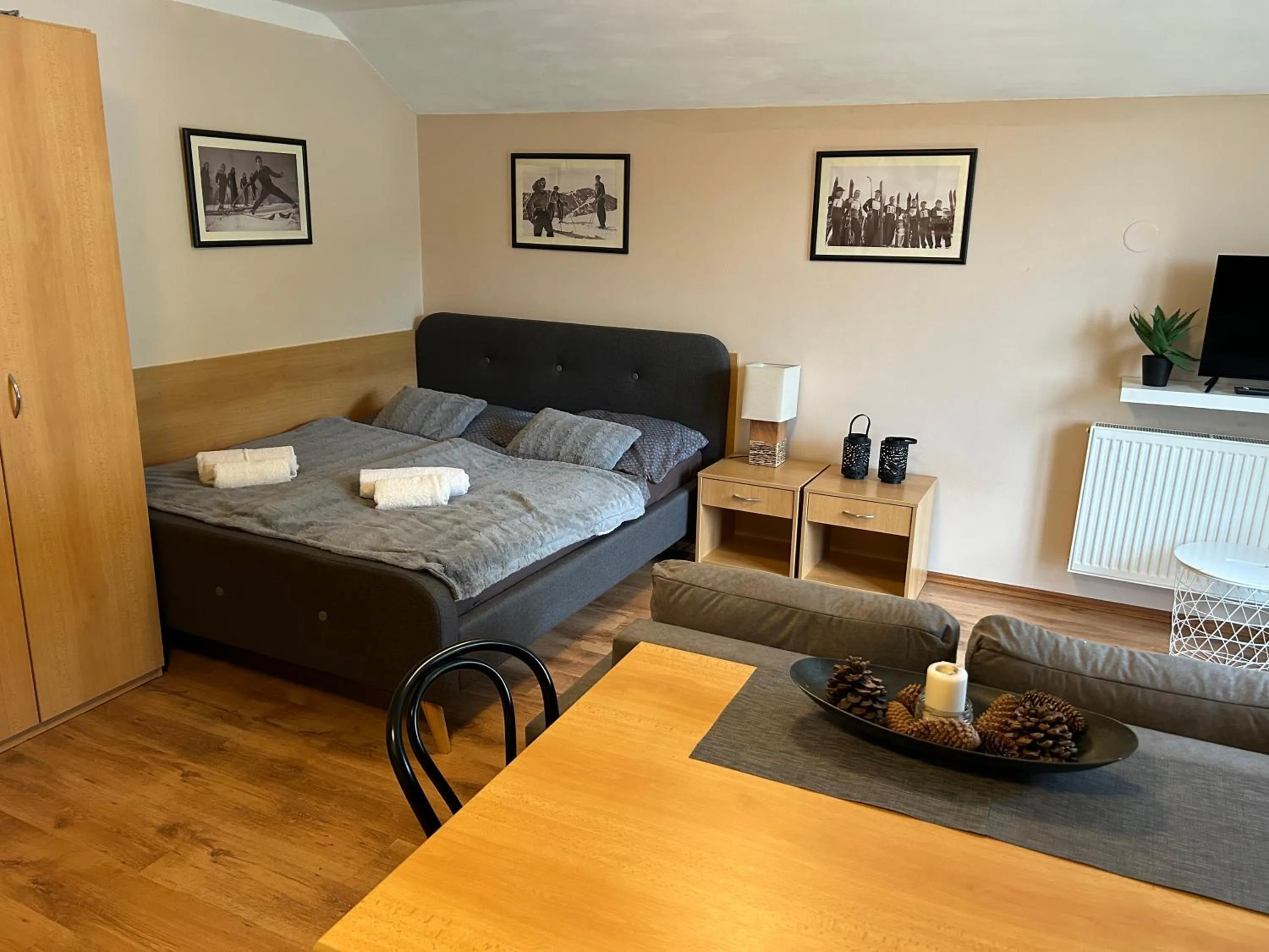 Bed in Apartmány Gryf Harrachov