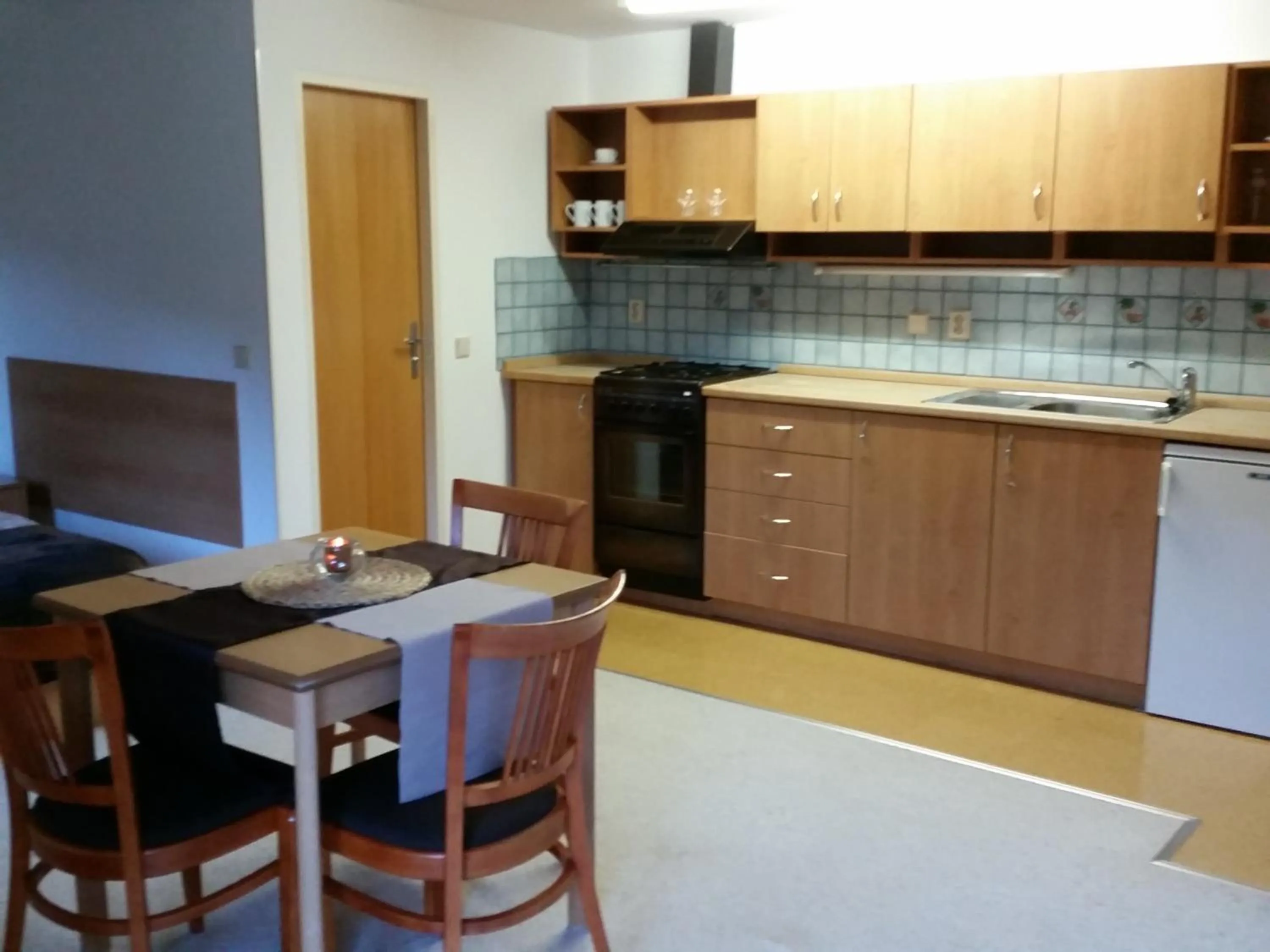 Kitchen or kitchenette in Apartmány Gryf Harrachov