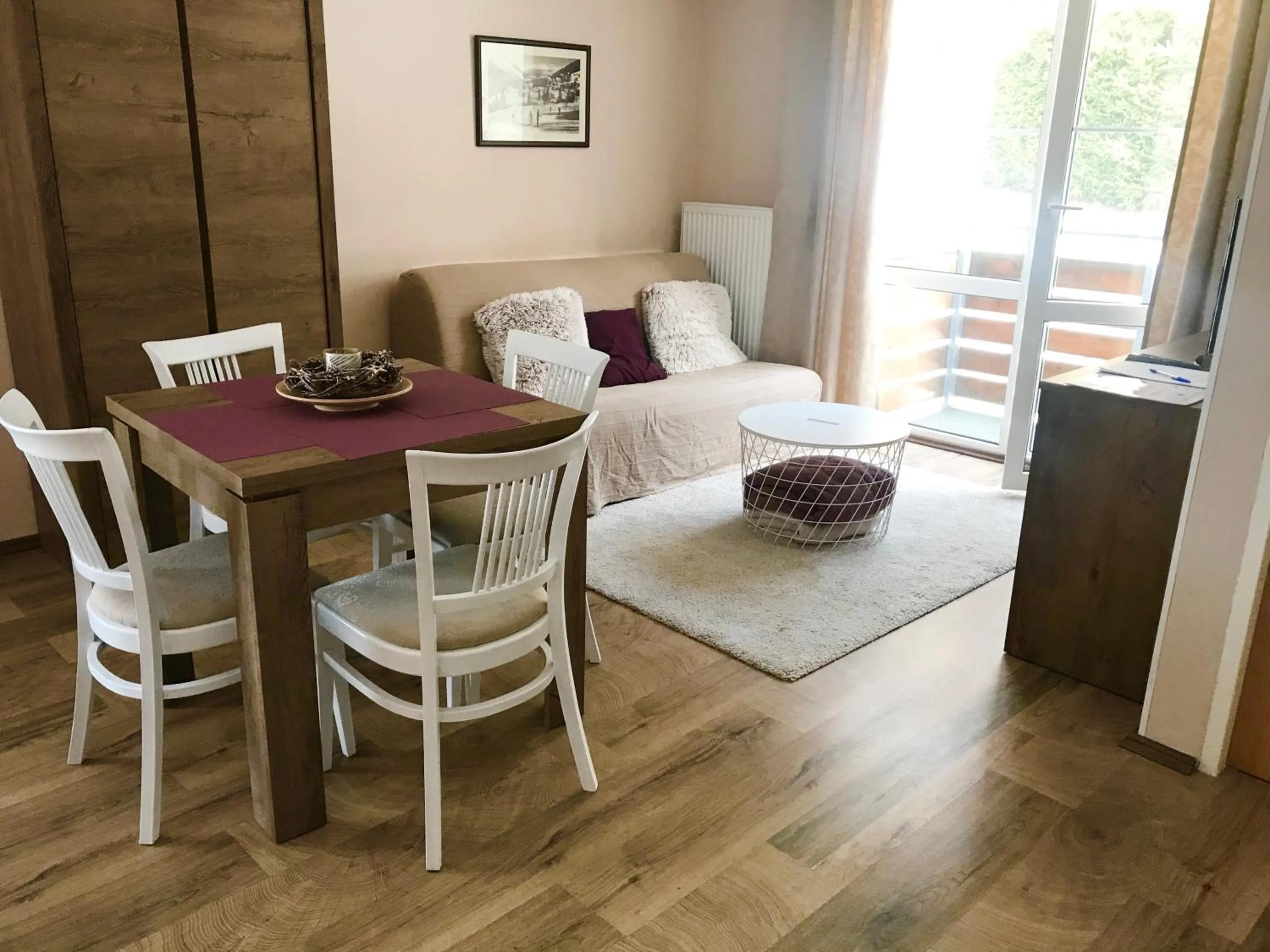 Seating area in Apartmány Gryf Harrachov