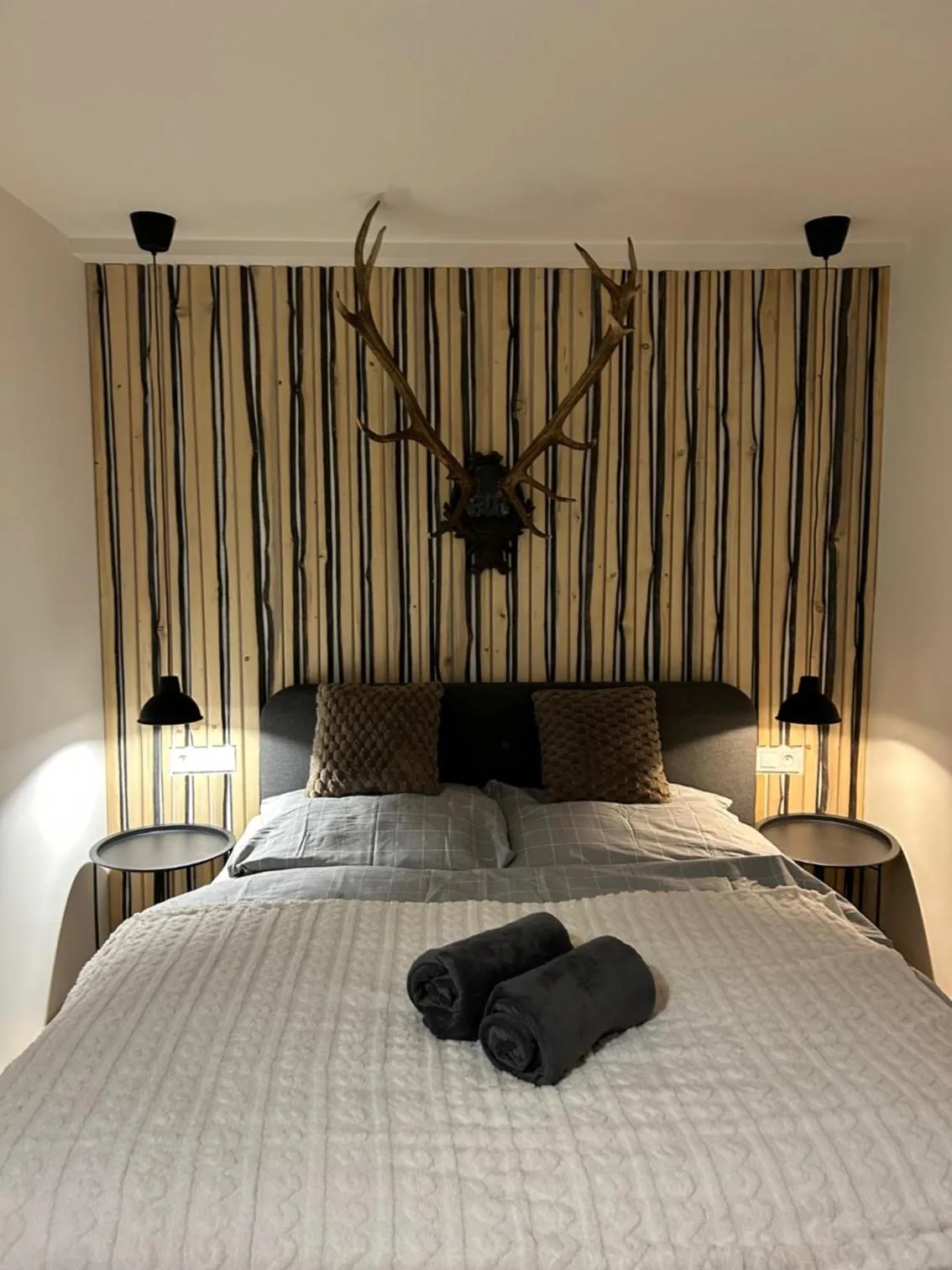 Bedroom, Bed in Apartmány Gryf Harrachov