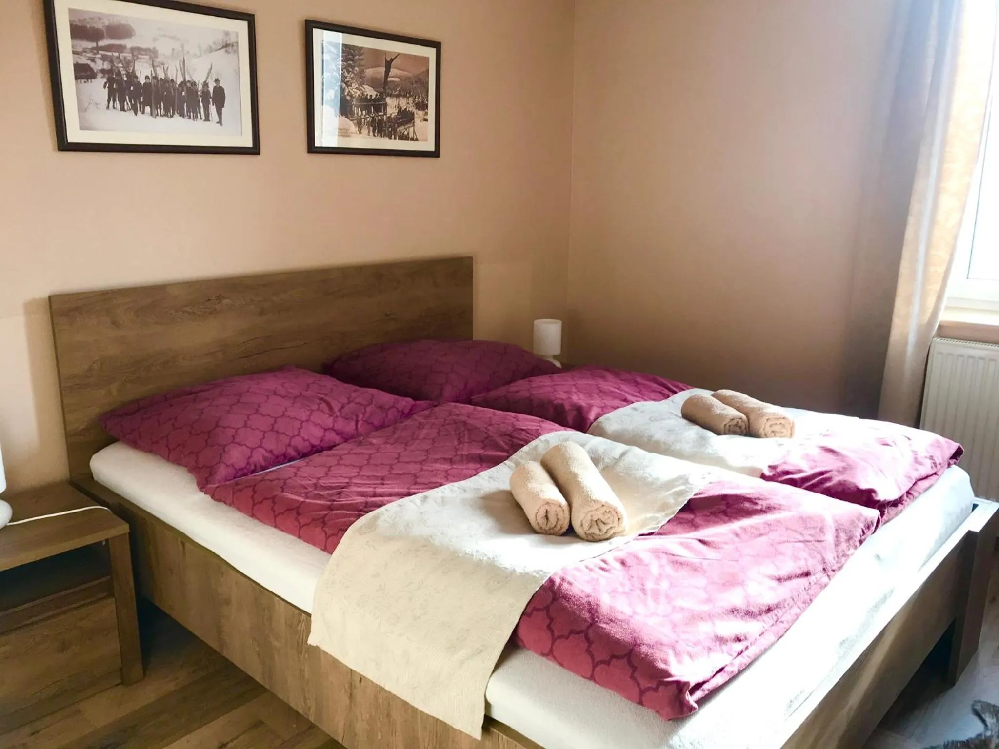 Bed in Apartmány Gryf Harrachov