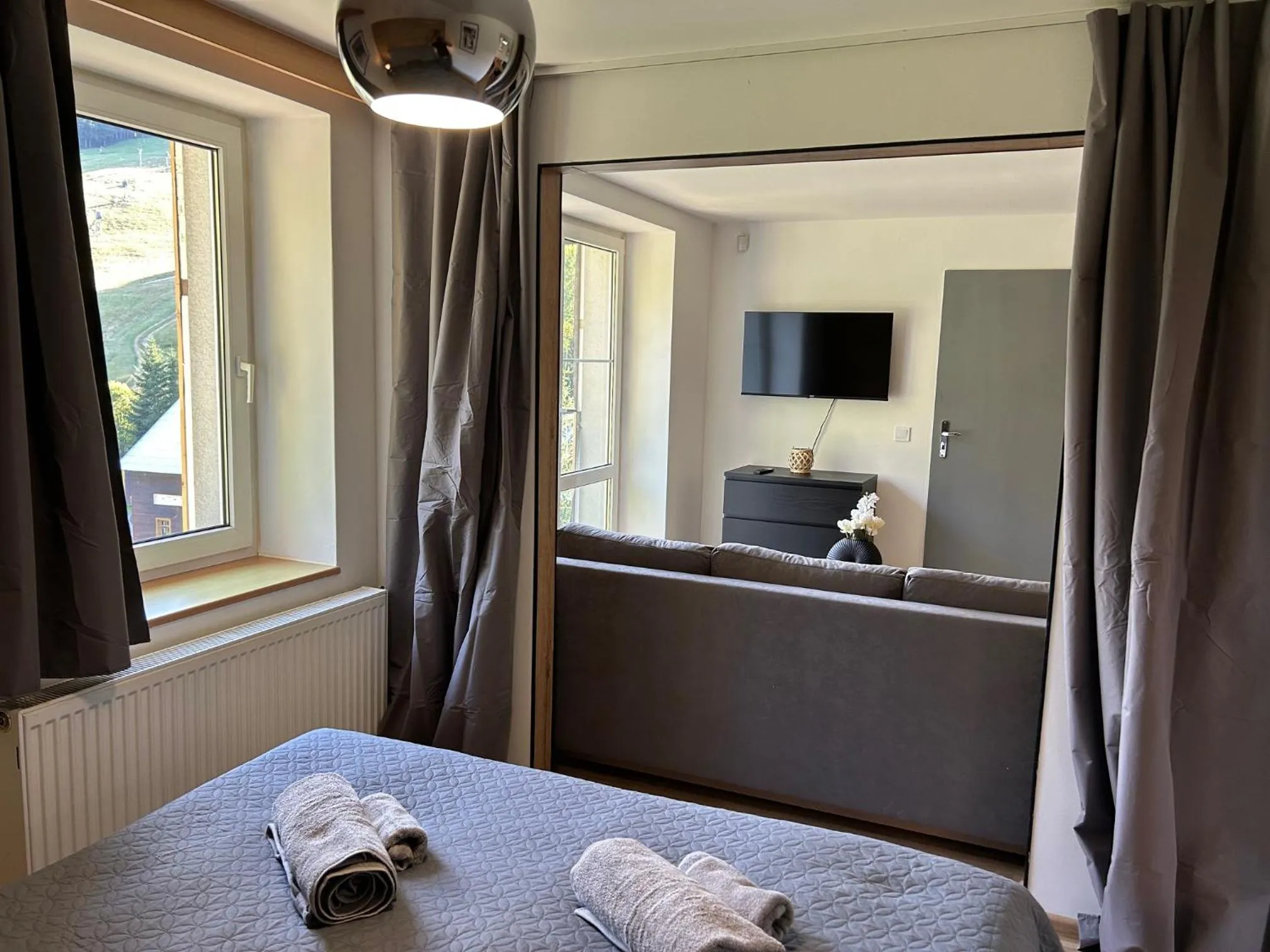 Bed in Apartmány Gryf Harrachov