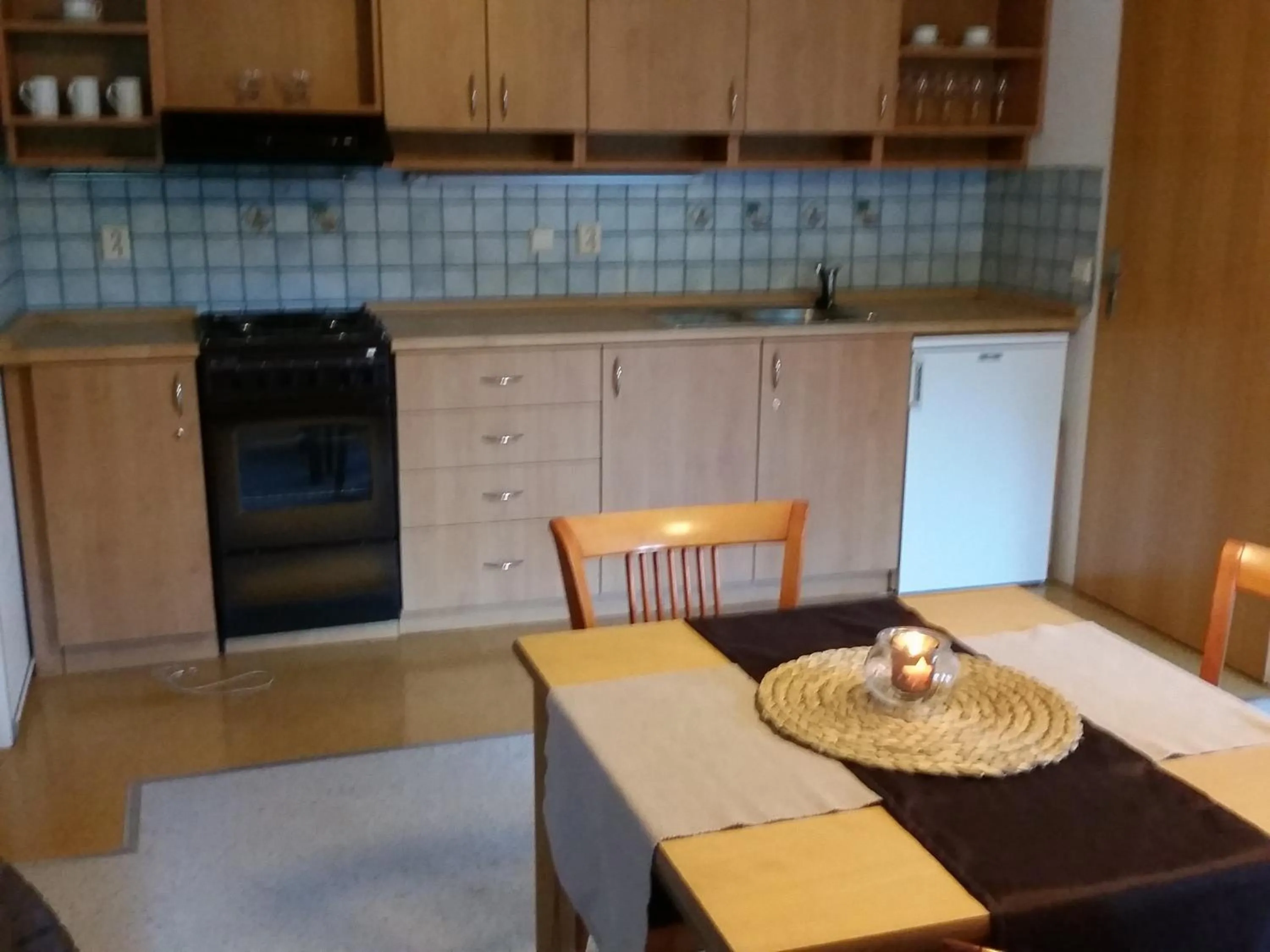 Kitchen or kitchenette in Apartmány Gryf Harrachov