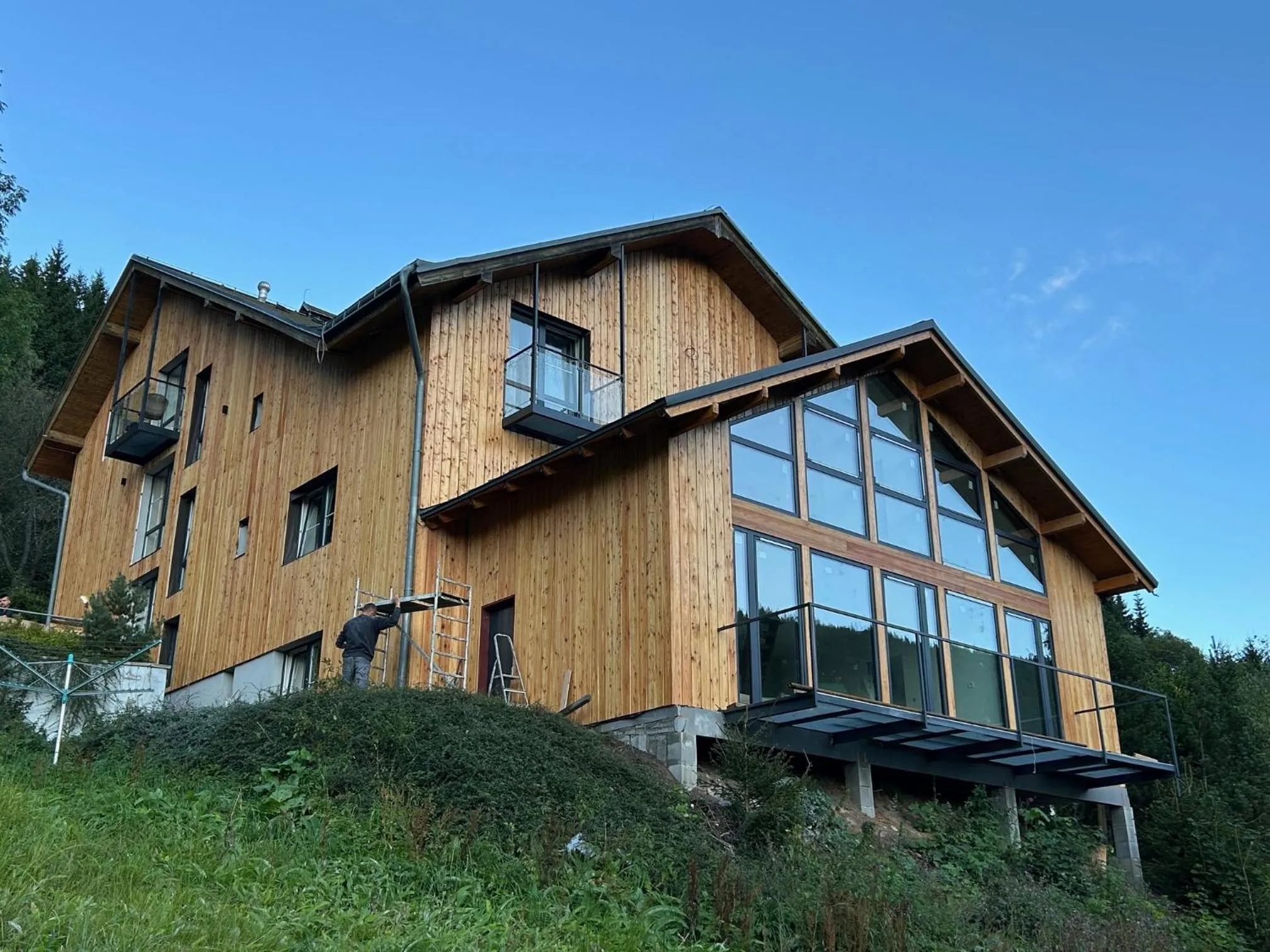 Property building in Apartmány Gryf Harrachov