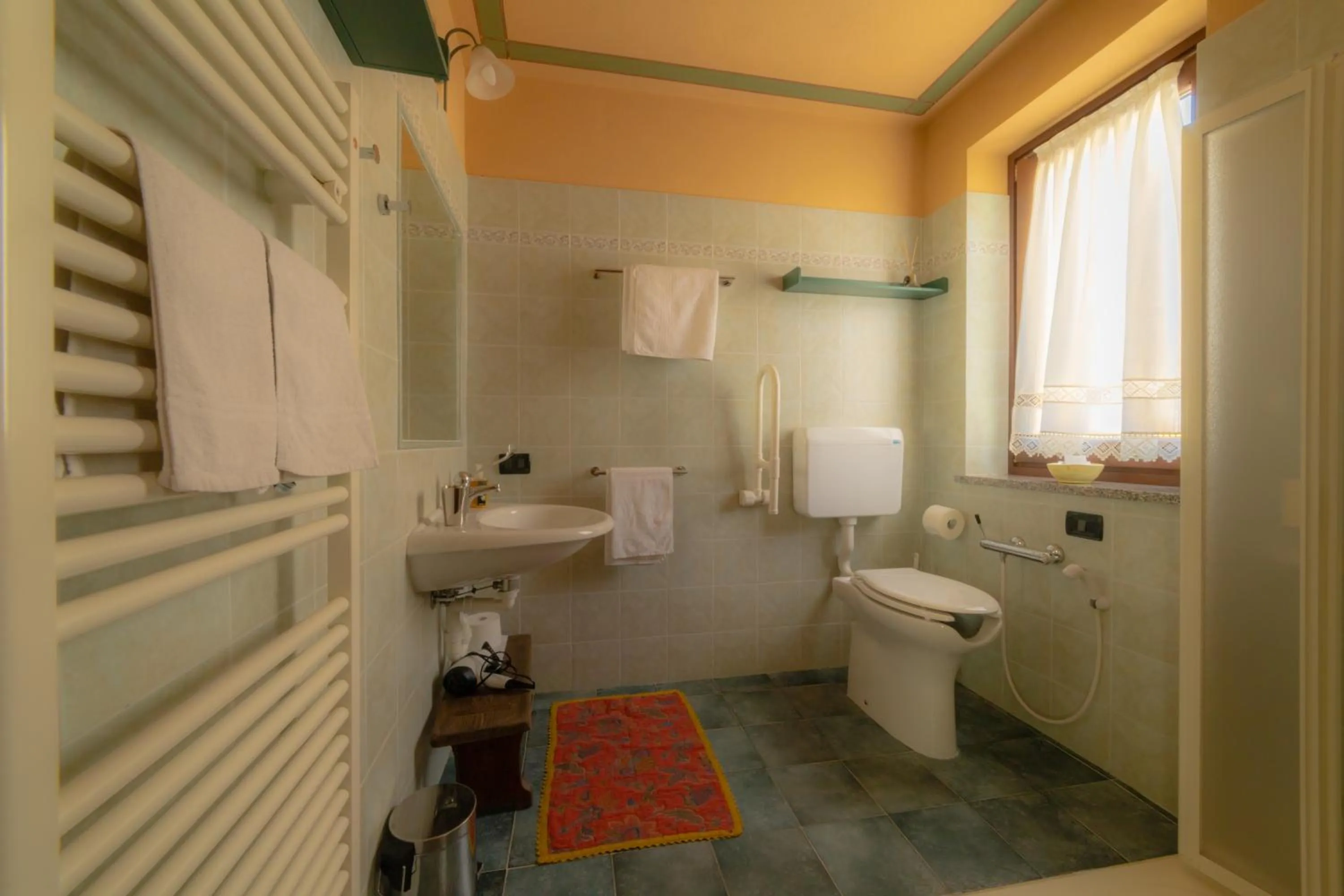 Facility for disabled guests in Hotel Della Nouva