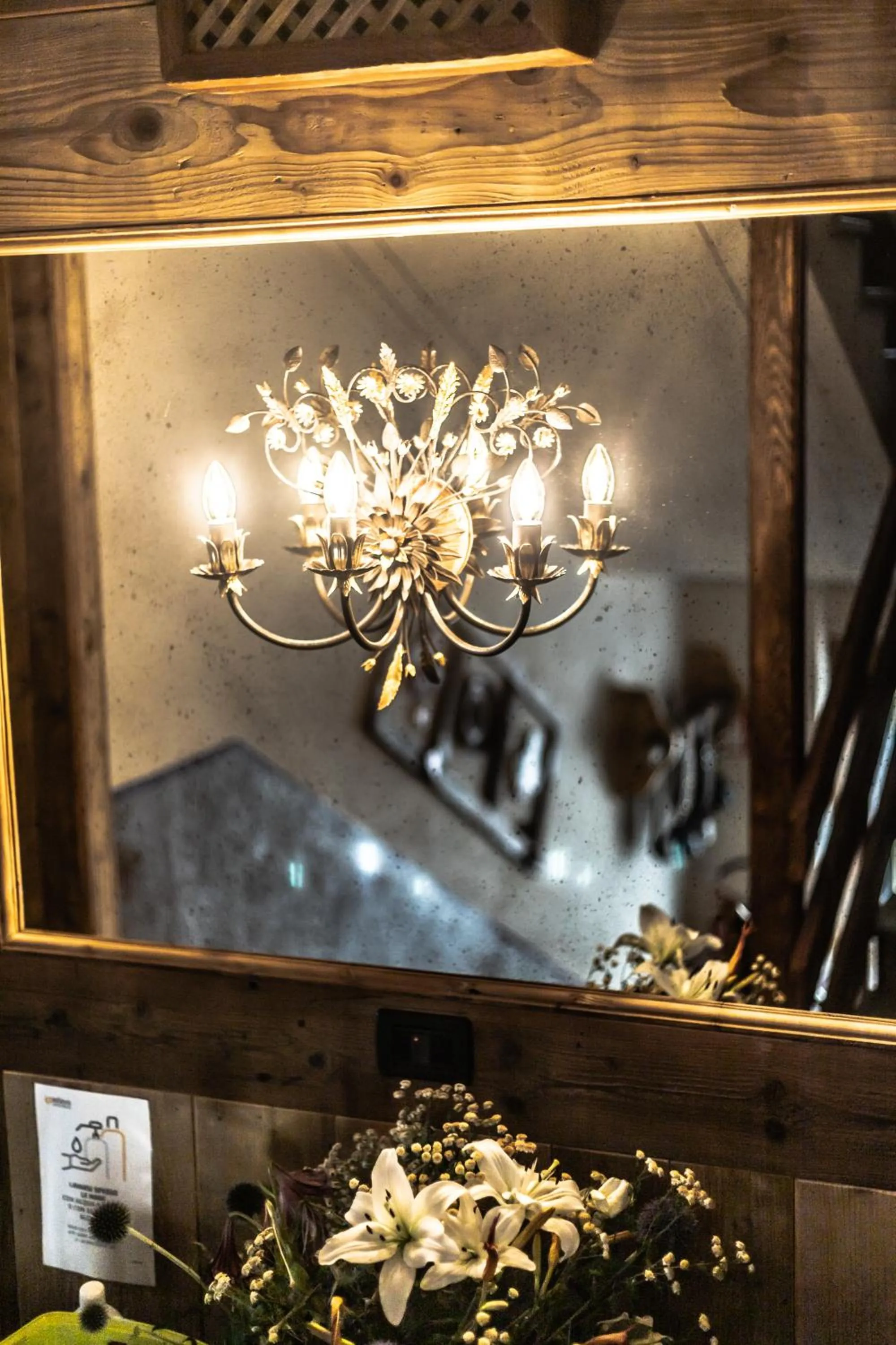 Decorative detail in Hotel Della Nouva