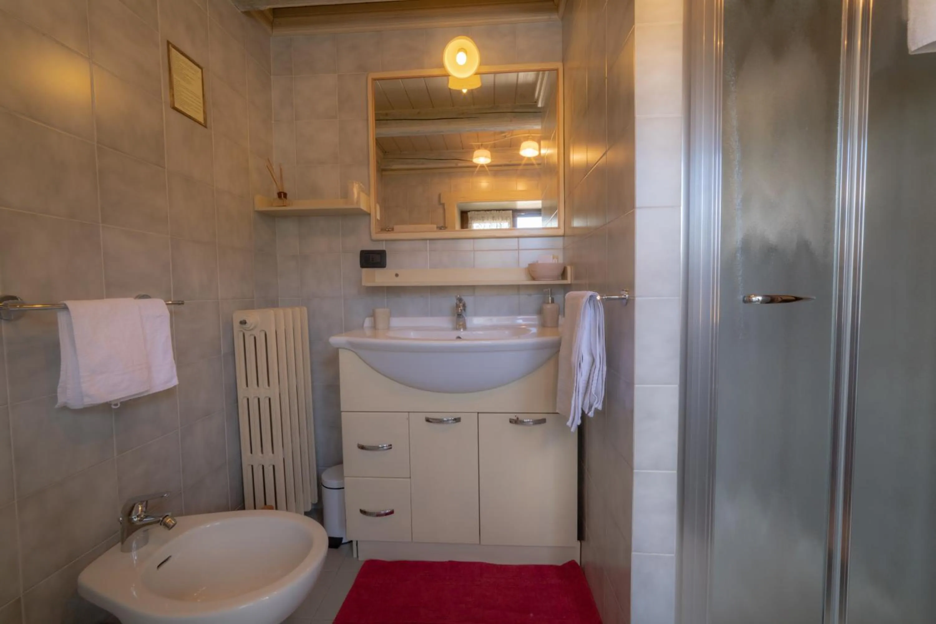 Bathroom in Hotel Della Nouva