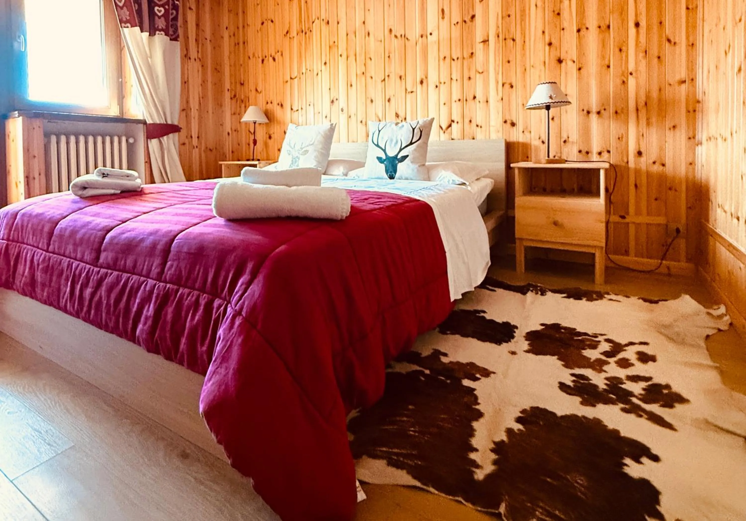 Bedroom, Bed in Case Vacanza Perron