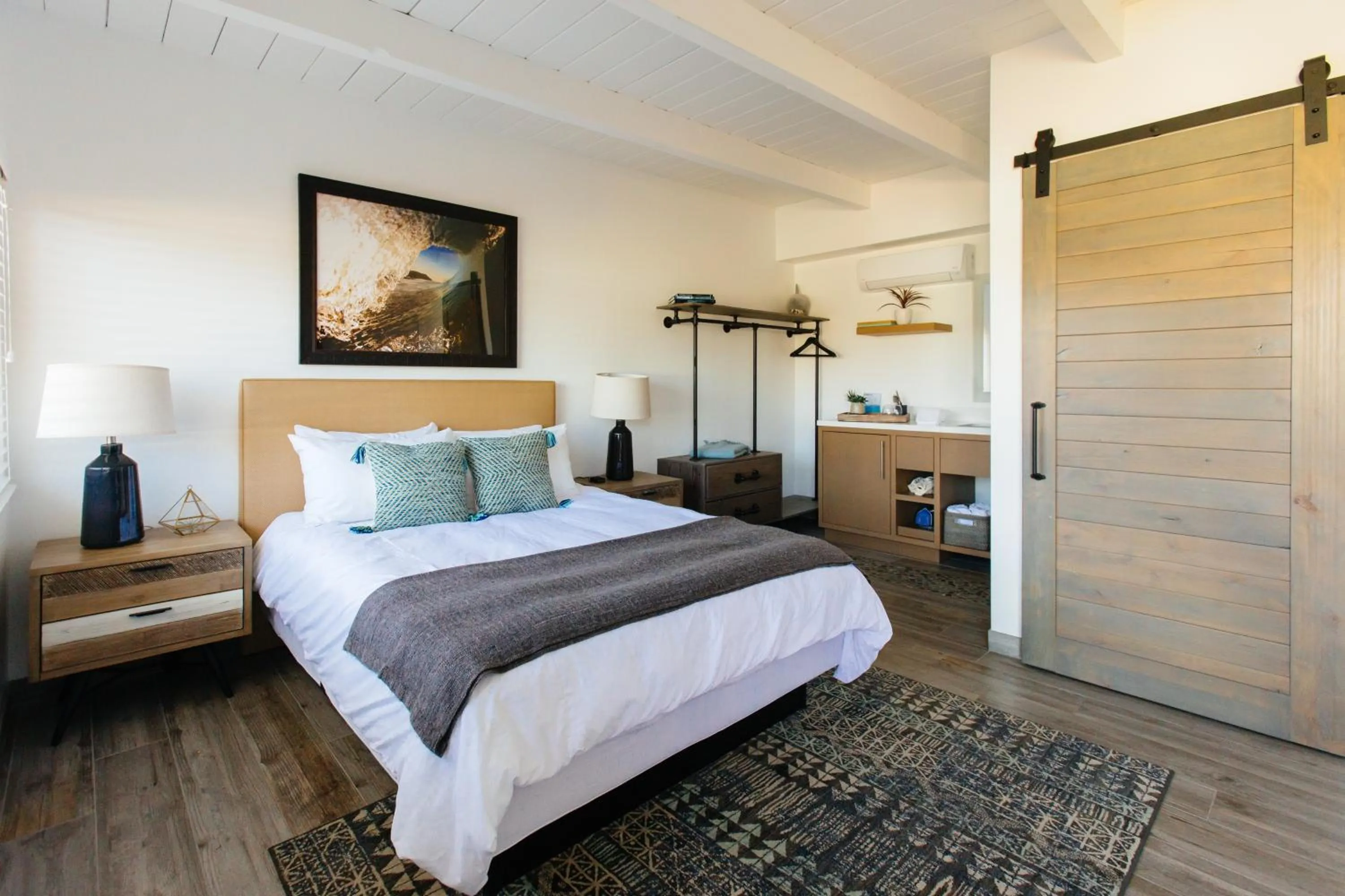 Bed in Surfhouse