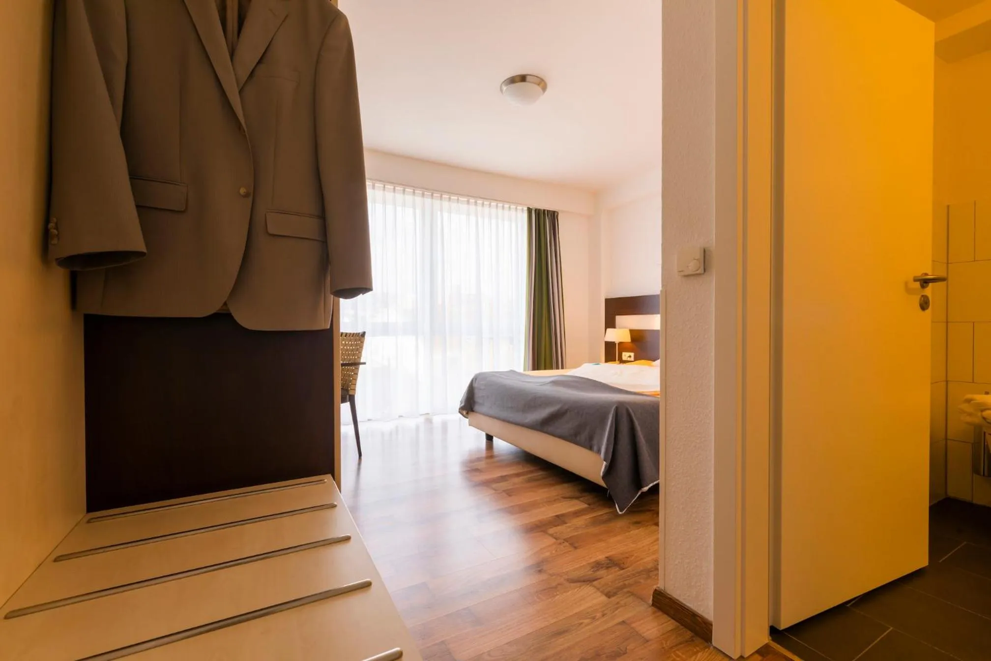 Photo of the whole room, Bed in Hotel im Kornspeicher