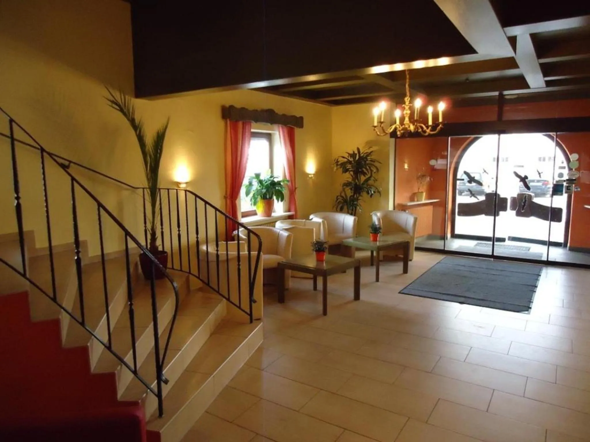 Lobby or reception in Hotel Hiemer