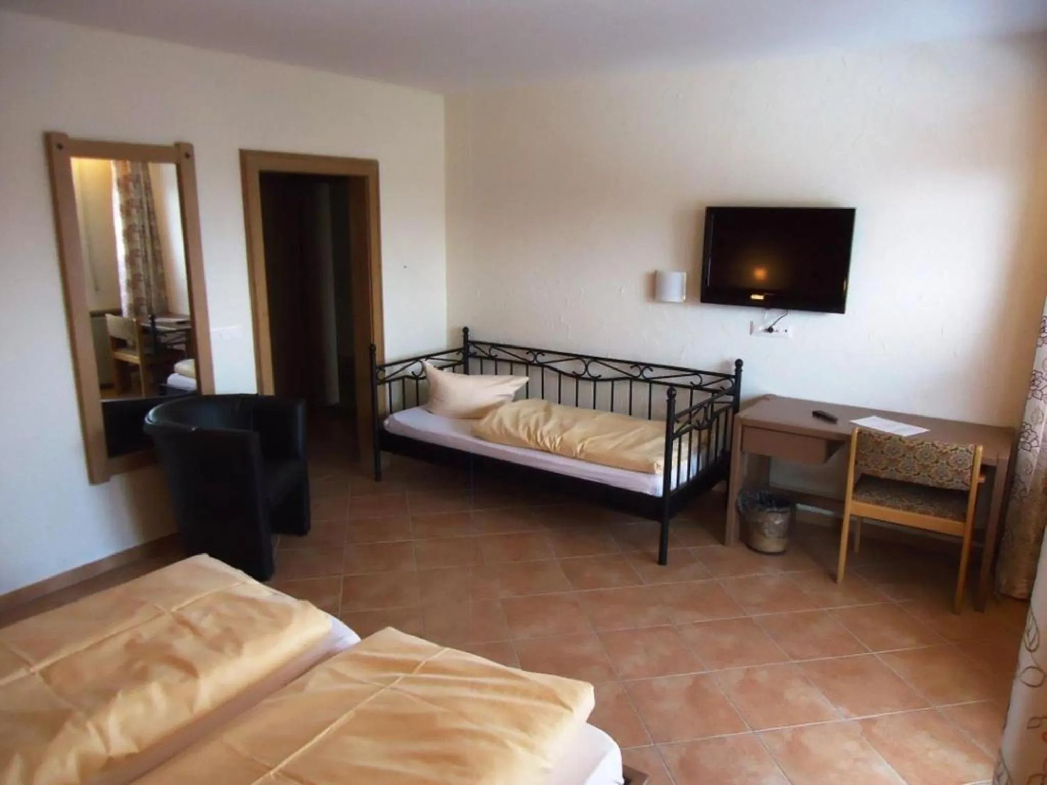 Photo of the whole room, Bed in Hotel Hiemer