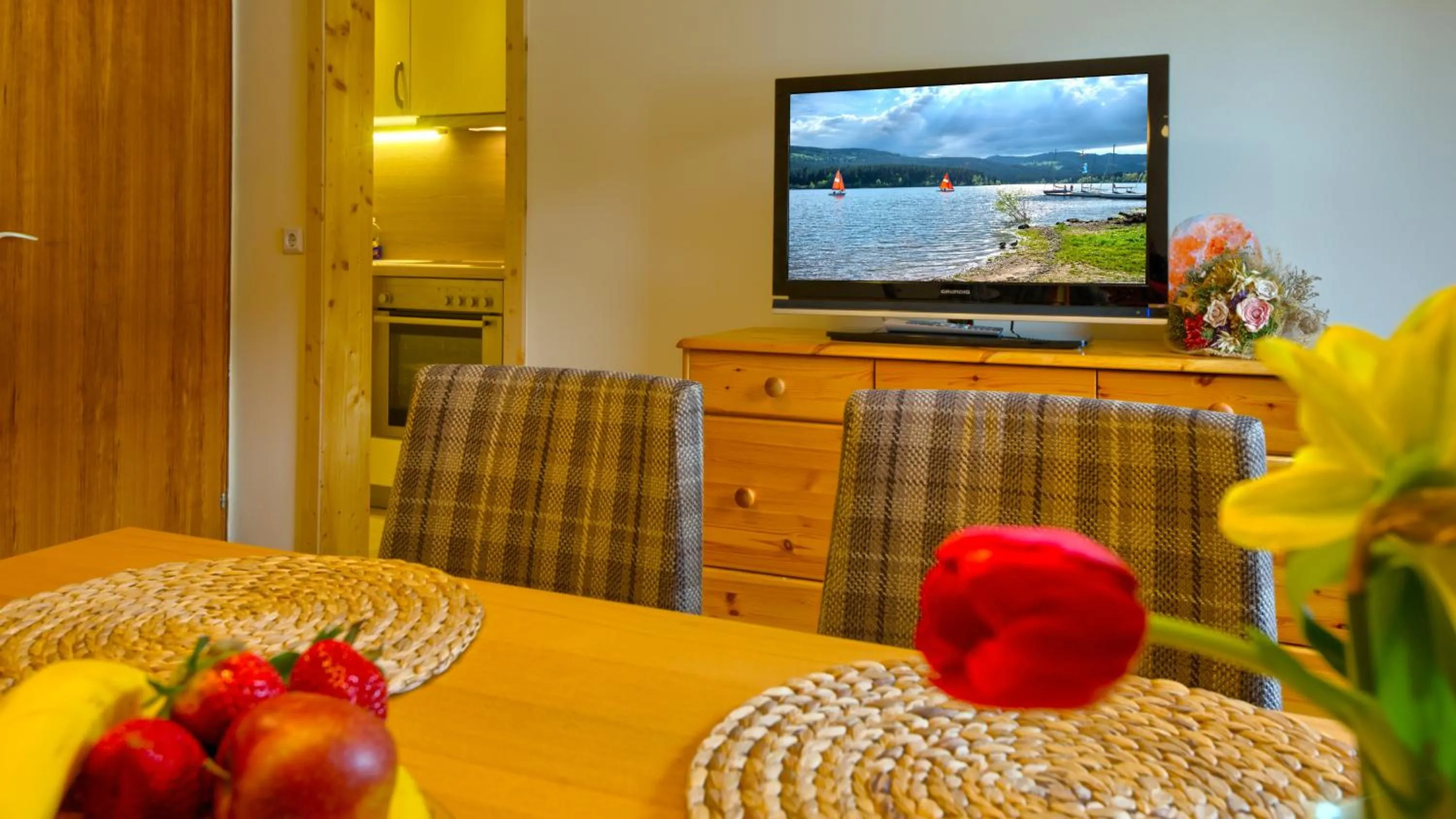 Living room in Schwarzwald-Hotel Kraeutle