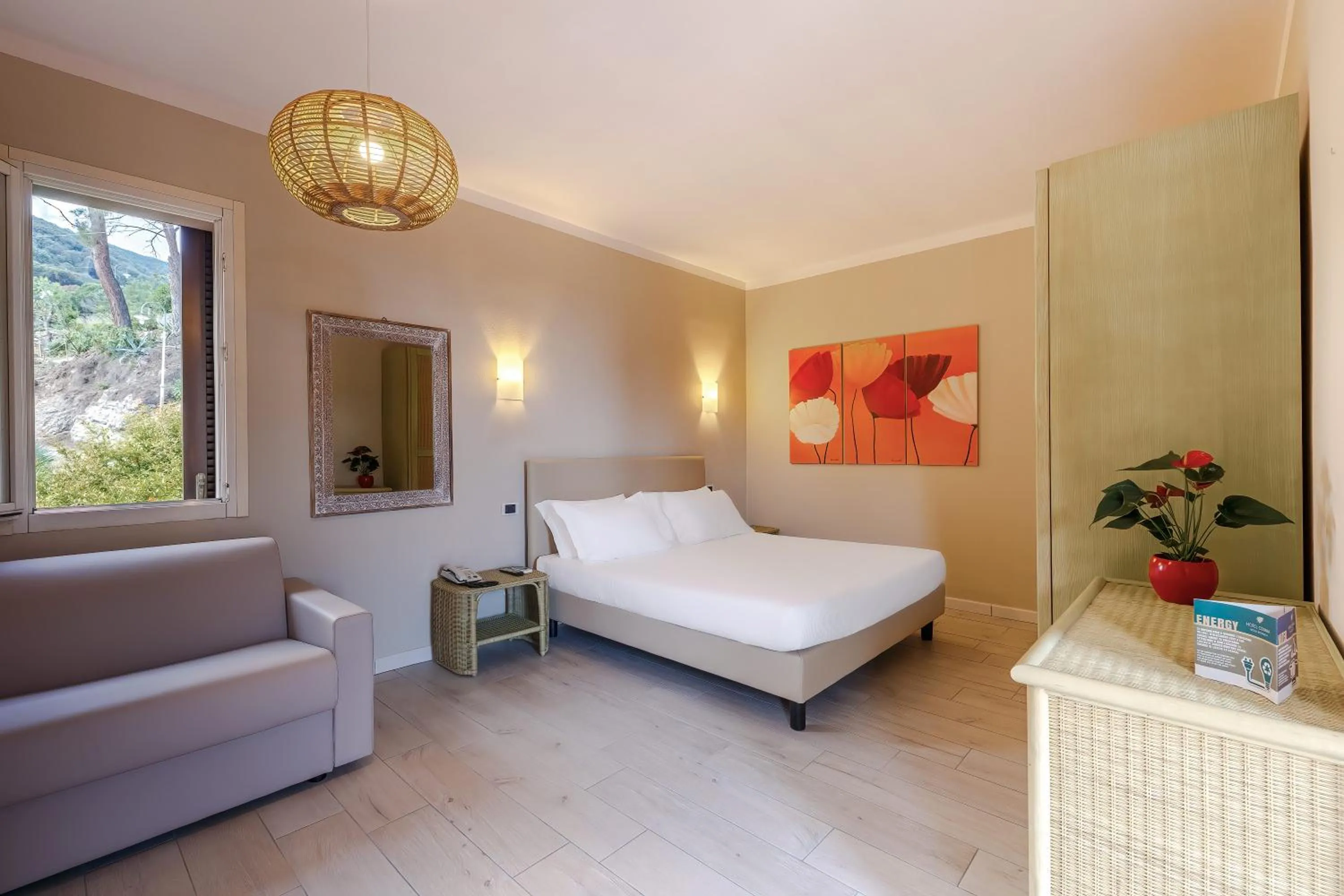 Bed in Hotel Cernia Isola Botanica