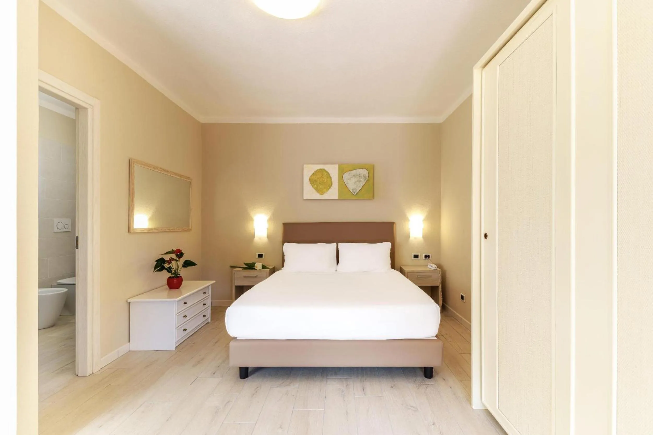 Bed in Hotel Cernia Isola Botanica